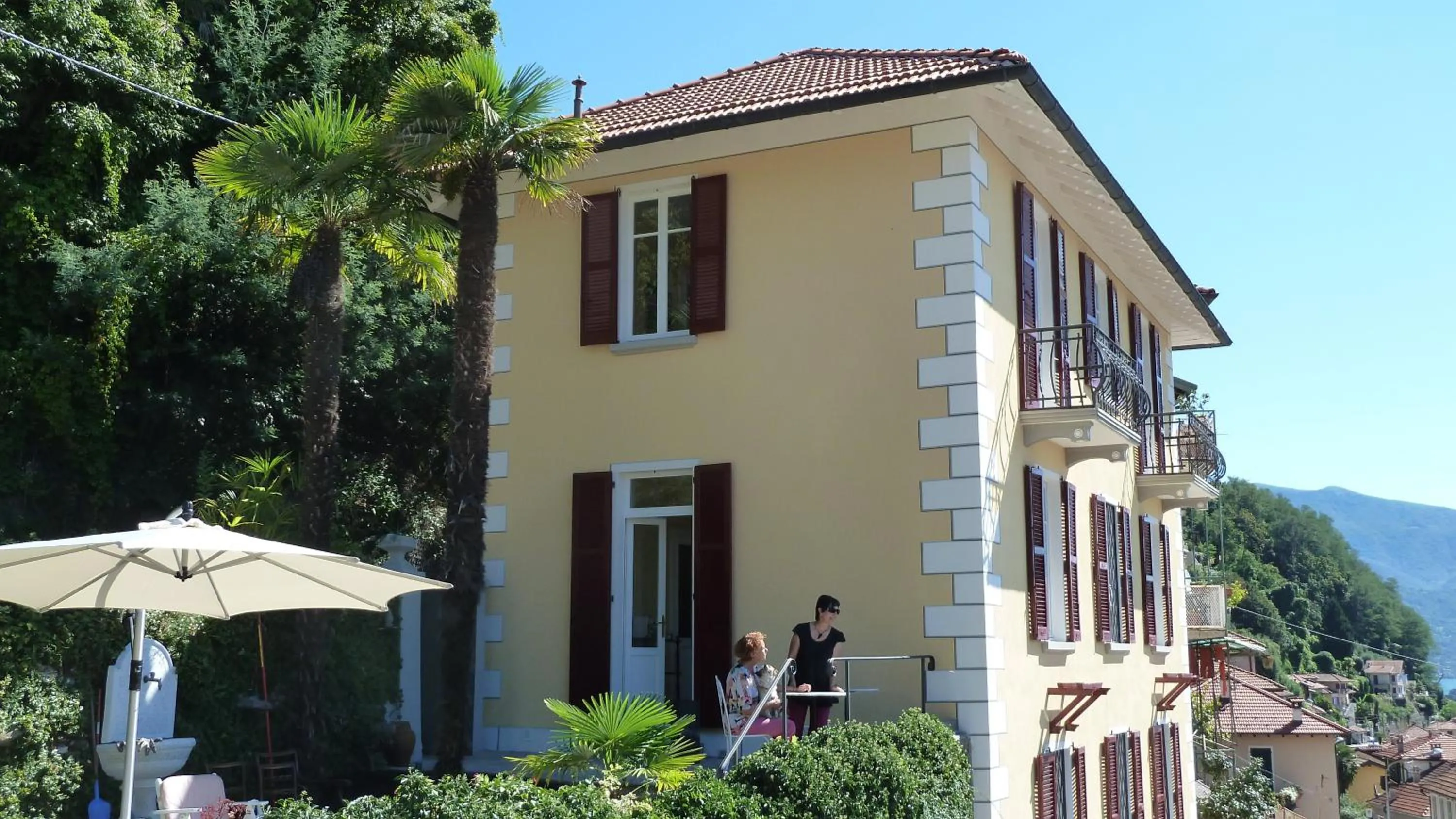 Facade/entrance in B&B Casa Forster