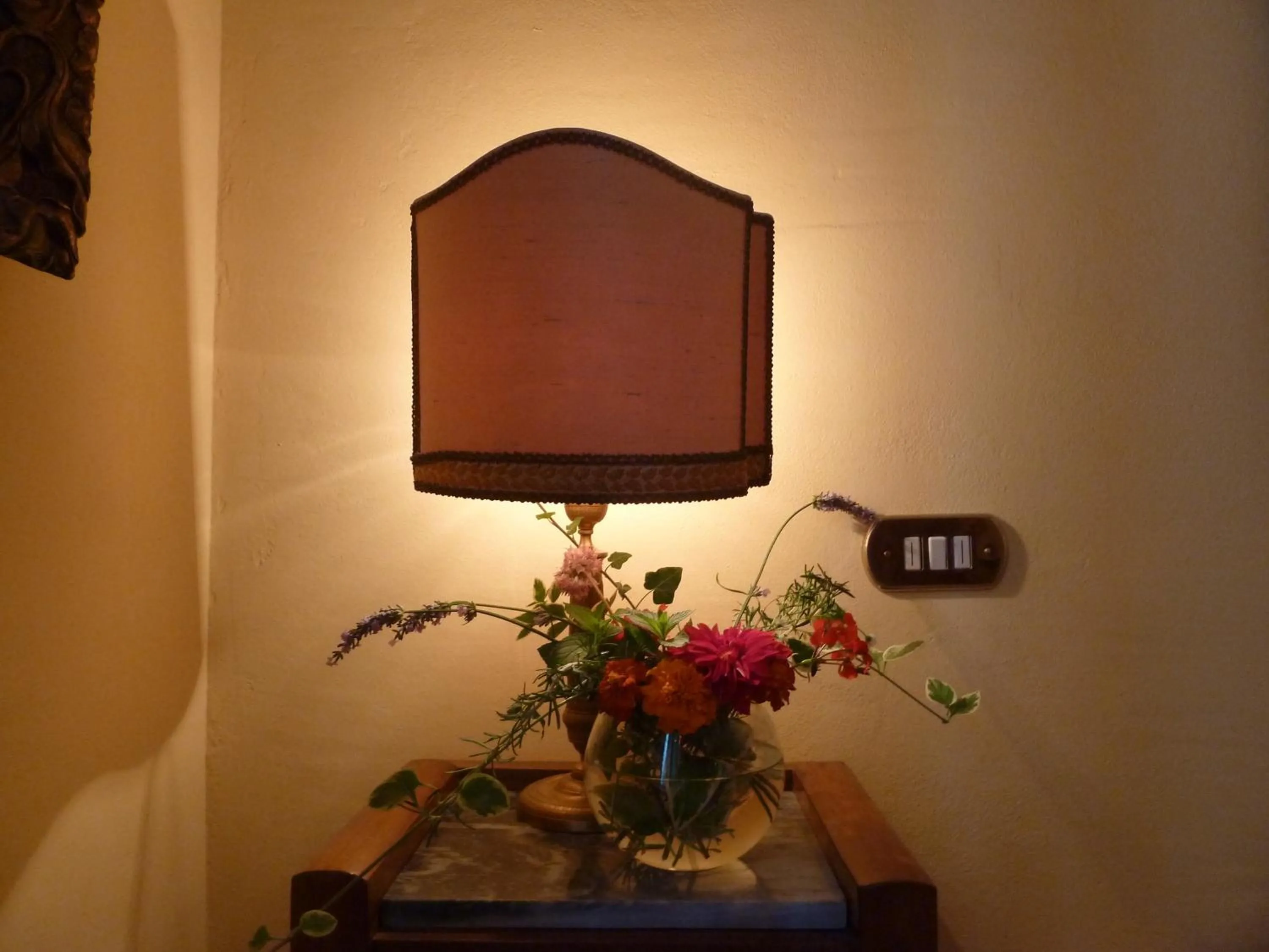 Decorative detail in B&B Casa Forster