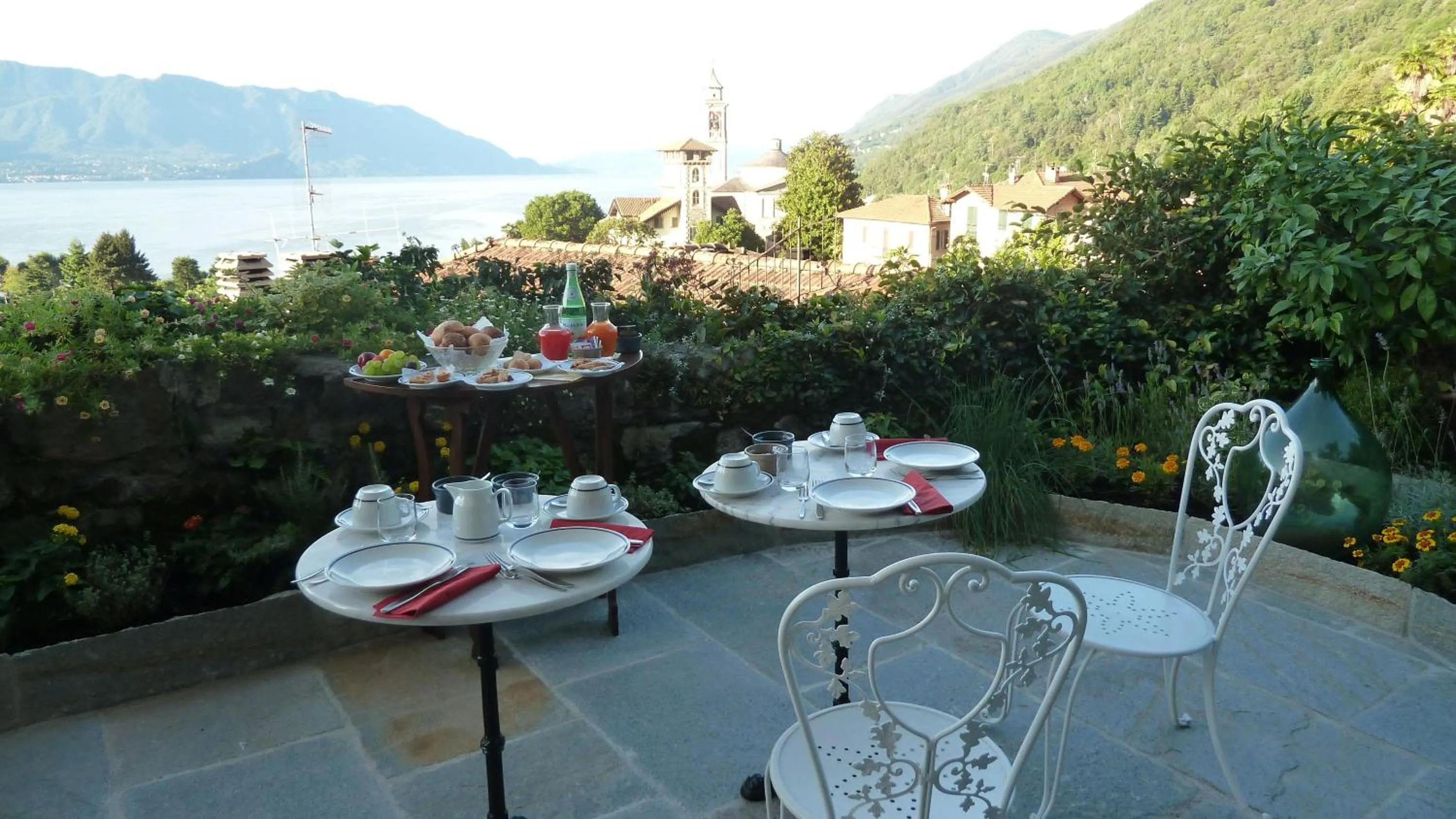 Garden in B&B Casa Forster