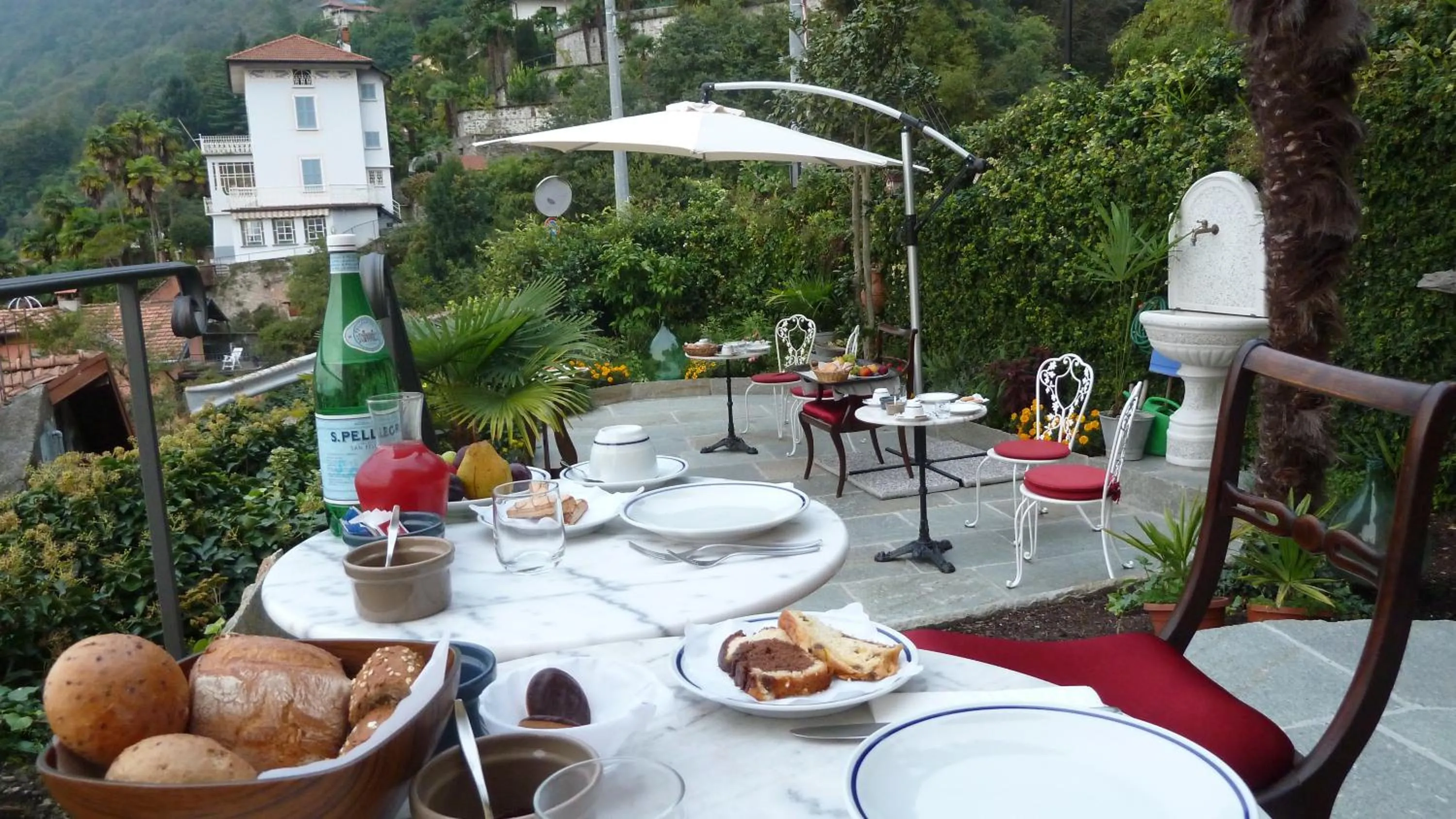 Garden in B&B Casa Forster