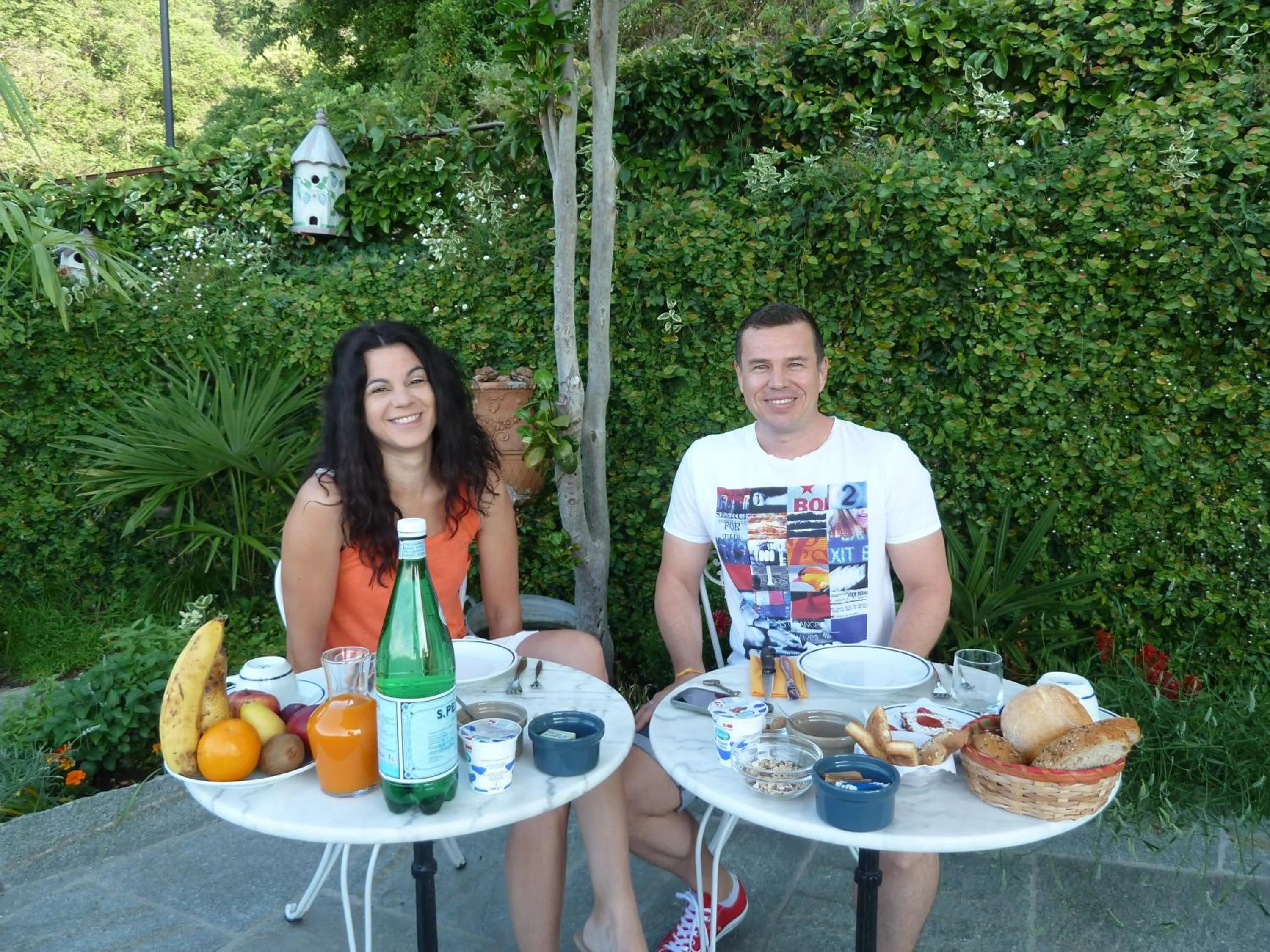 Continental breakfast in B&B Casa Forster