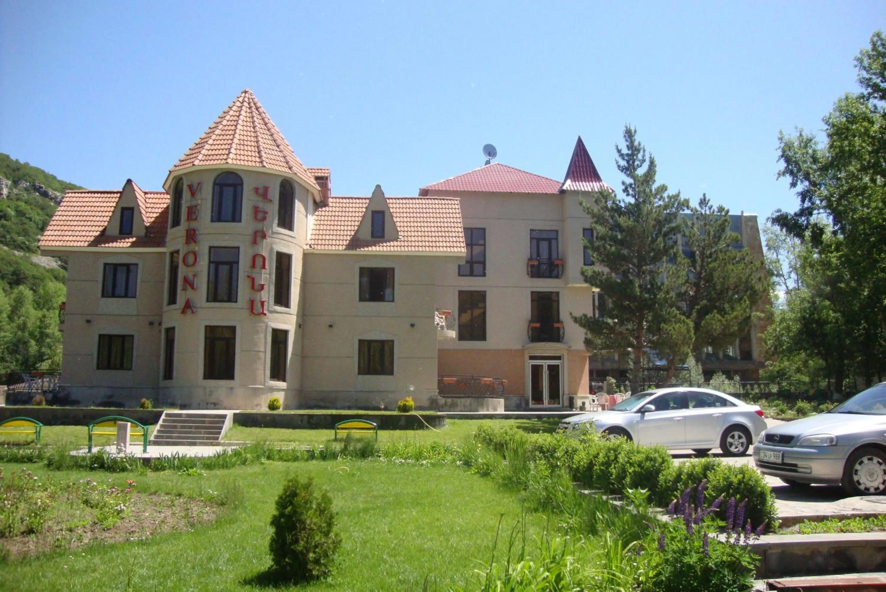 Facade/entrance in Jermuk Verona Resort
