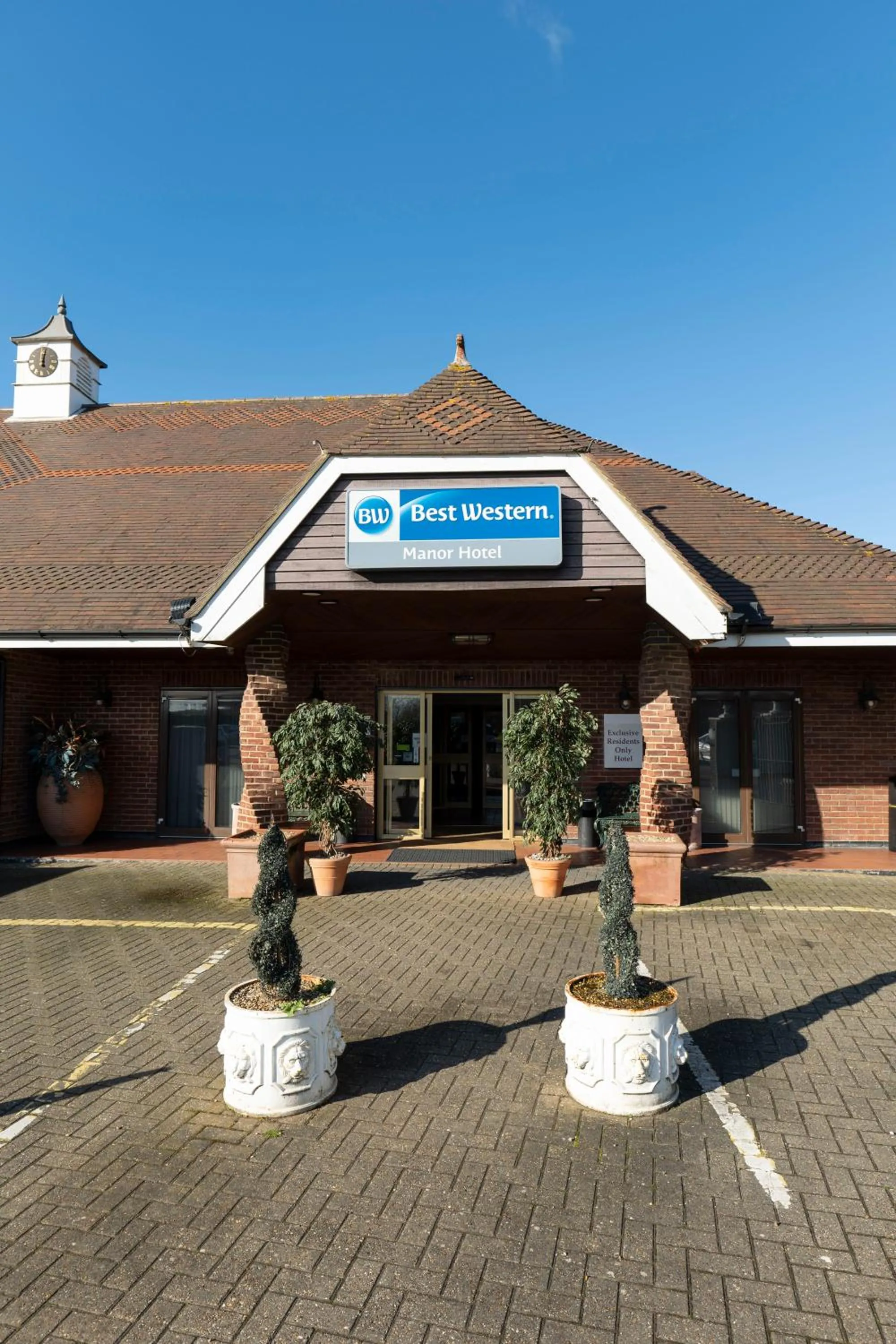 Property building in Best Western Manor Hotel