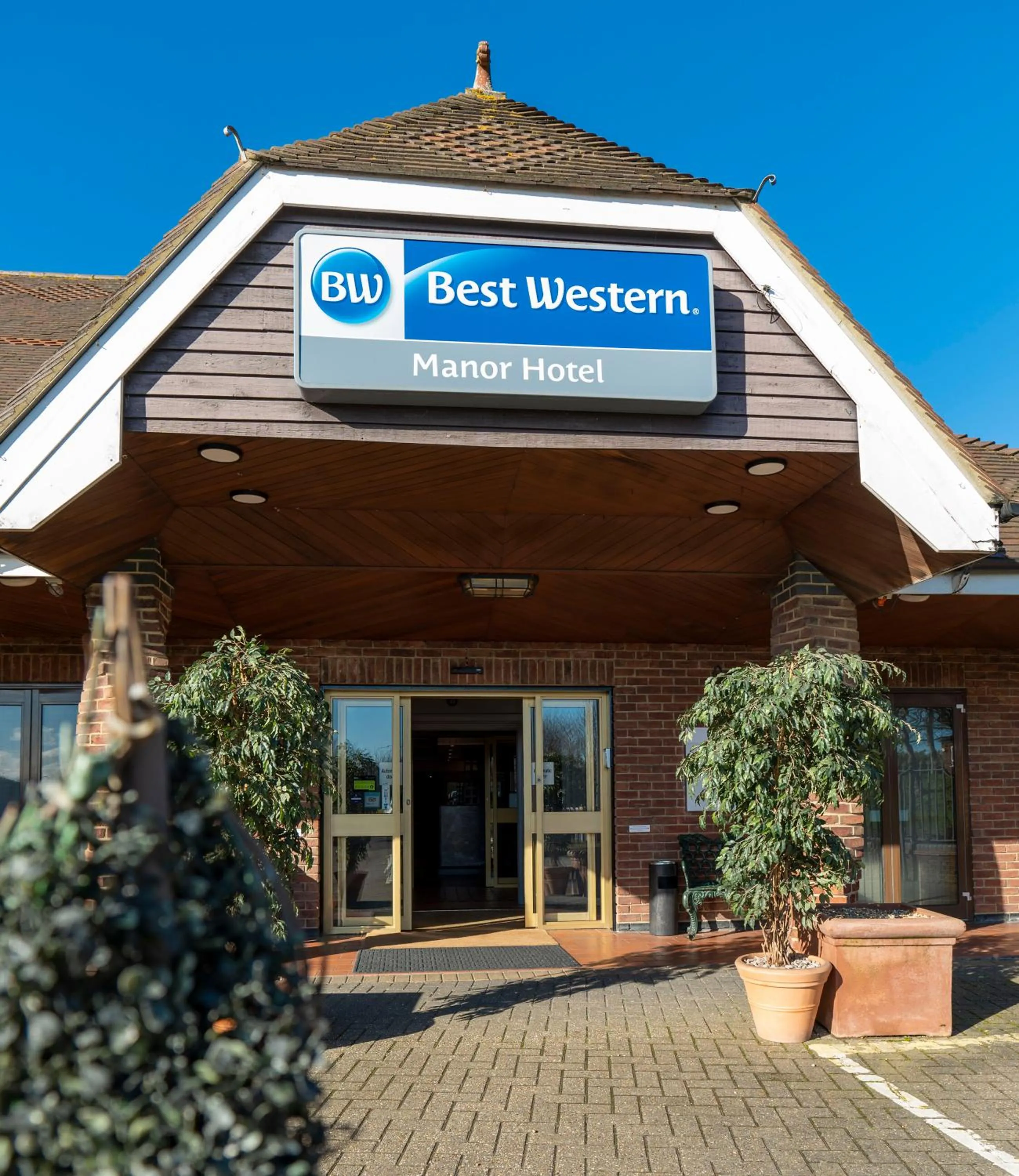 Property building in Best Western Manor Hotel
