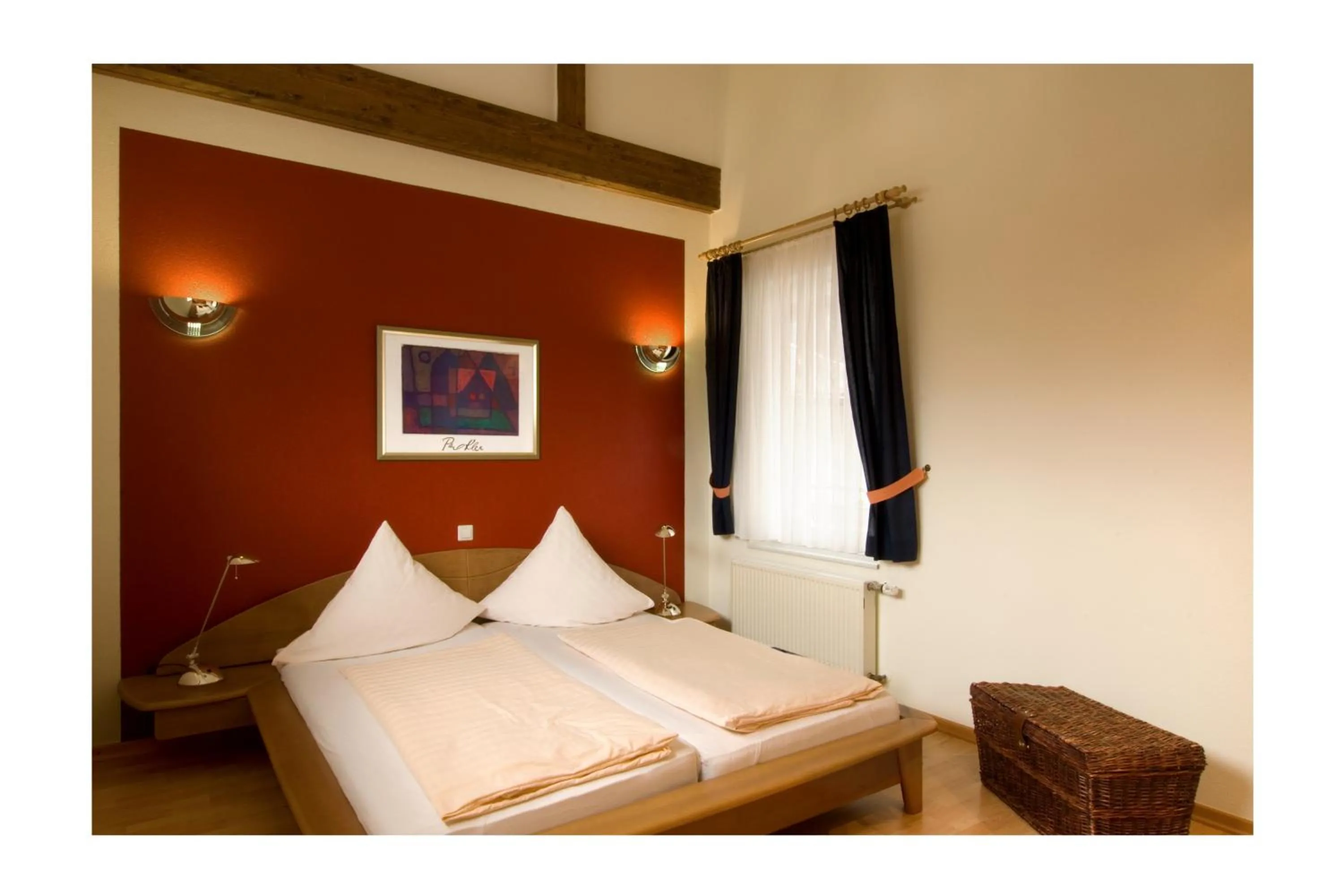 Bedroom, Bed in Naturlaub-Domizil Oster-Franzen