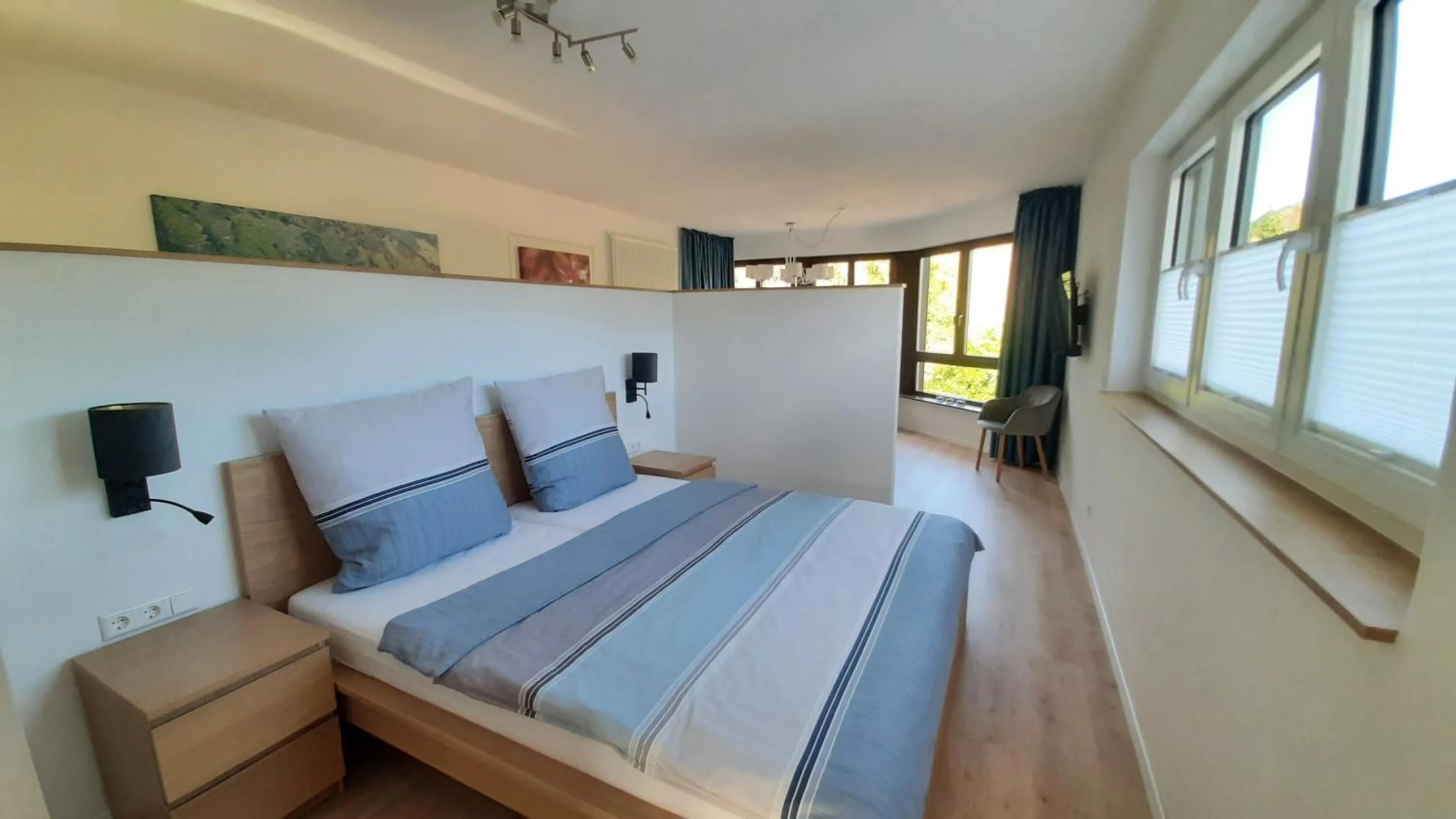 Bed in Naturlaub-Domizil Oster-Franzen