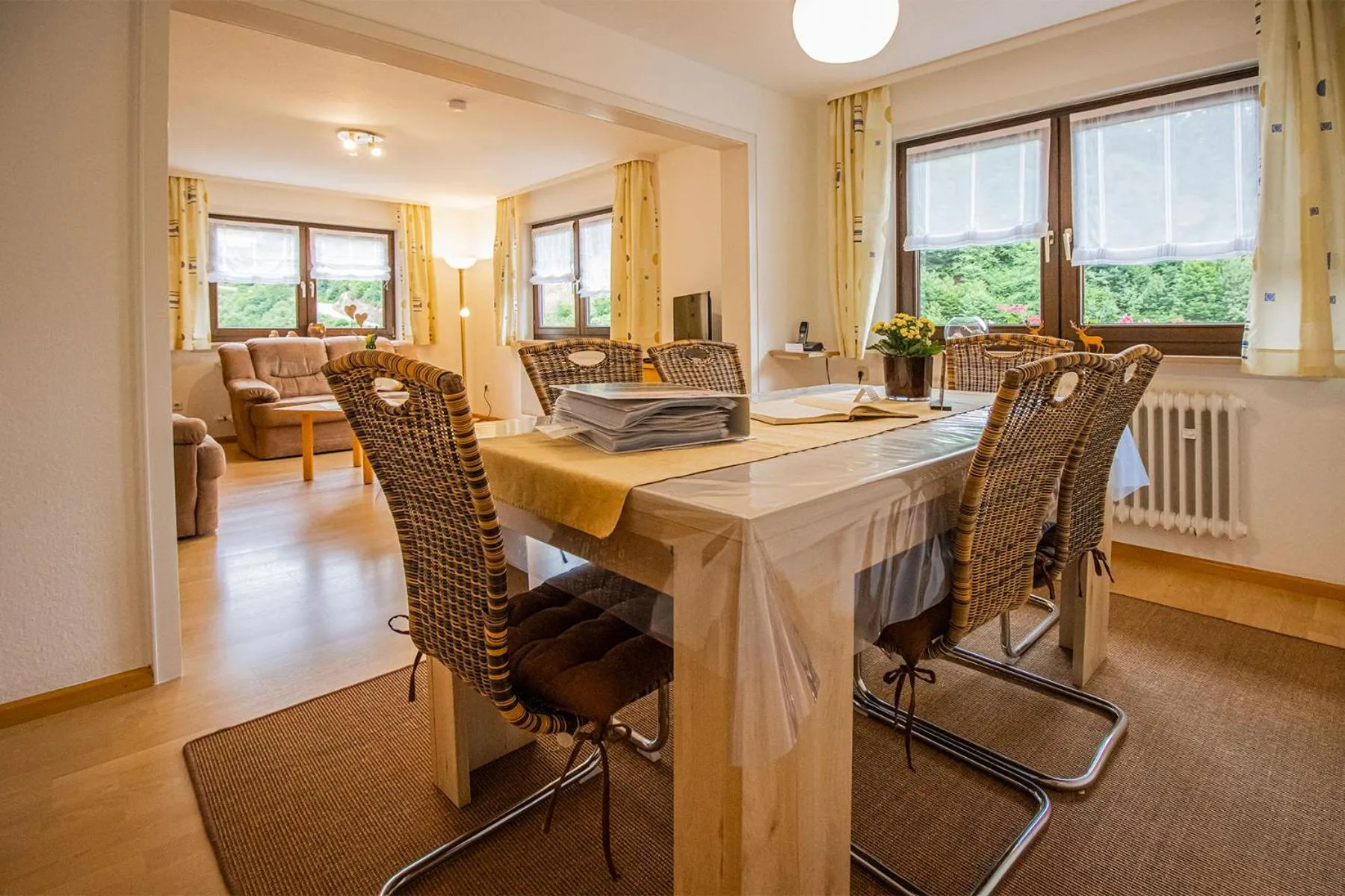 Dining area in Haus Niedermättle