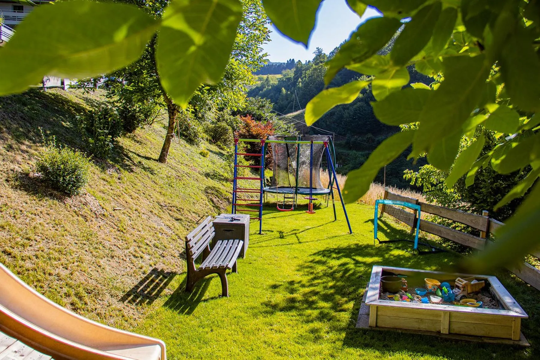 Children play ground in Haus Niedermättle