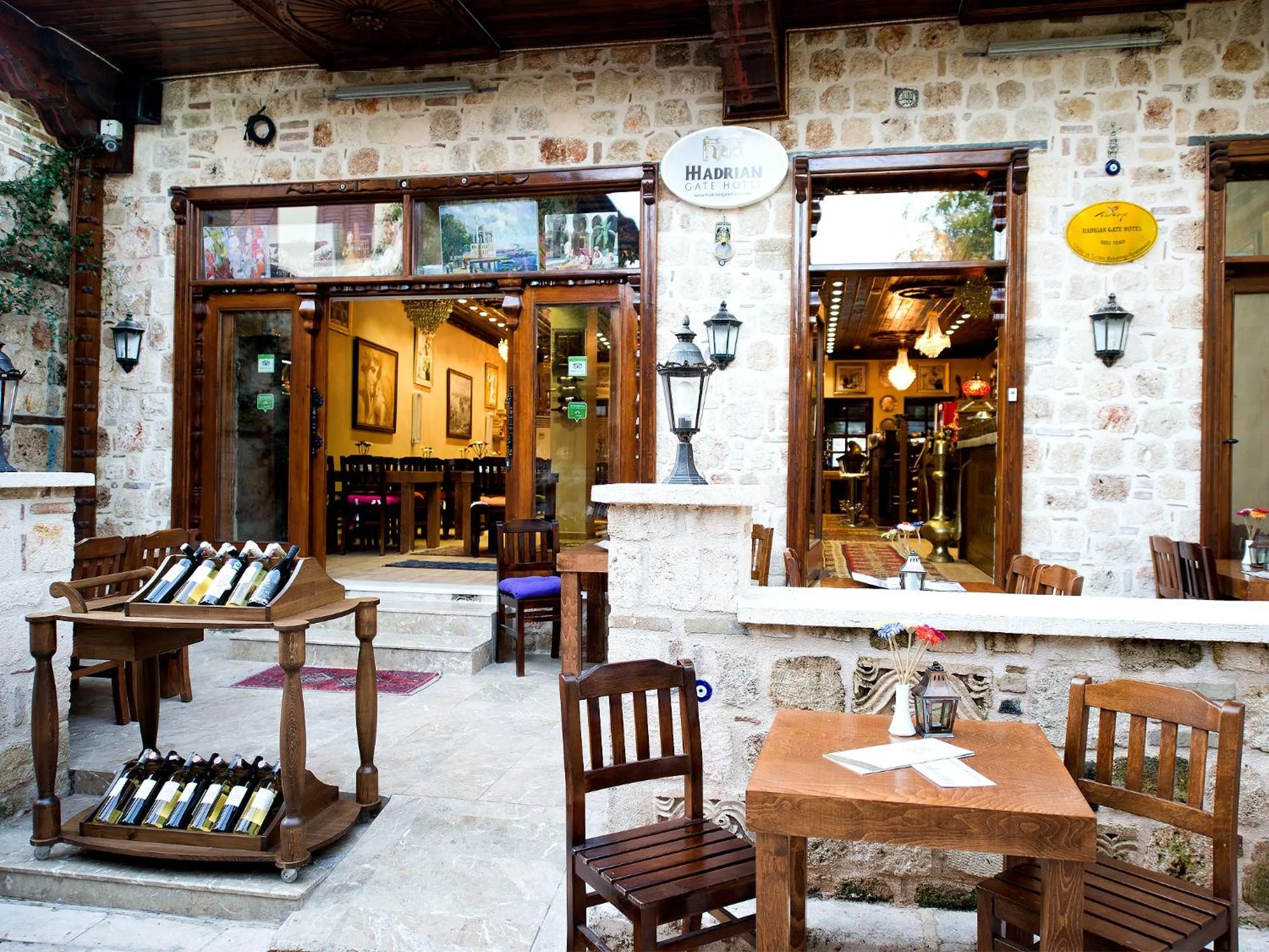 Facade/entrance in Hadrian Gate Hotel