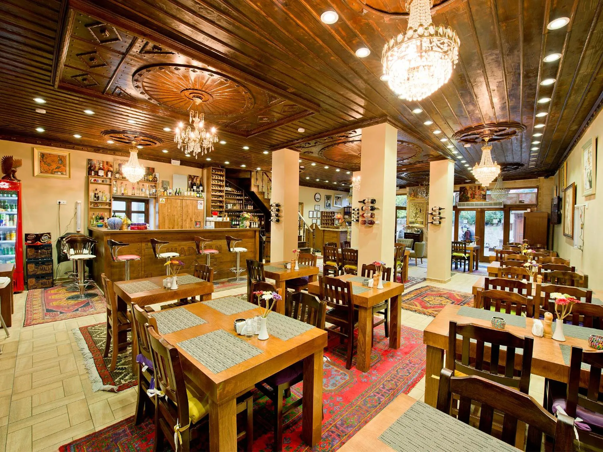 Communal lounge/ TV room in Hadrian Gate Hotel