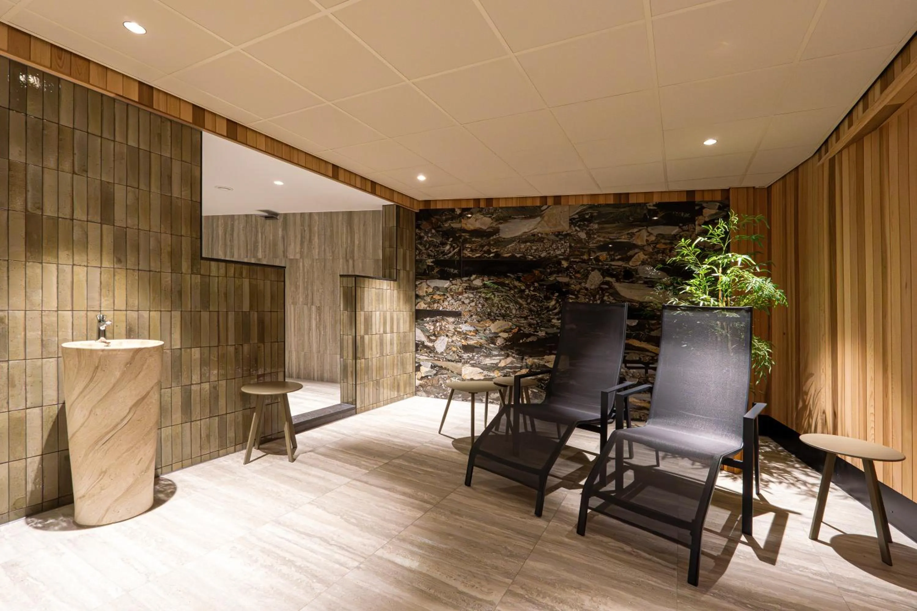 Sauna in Strandhotel Het Hoge Duin