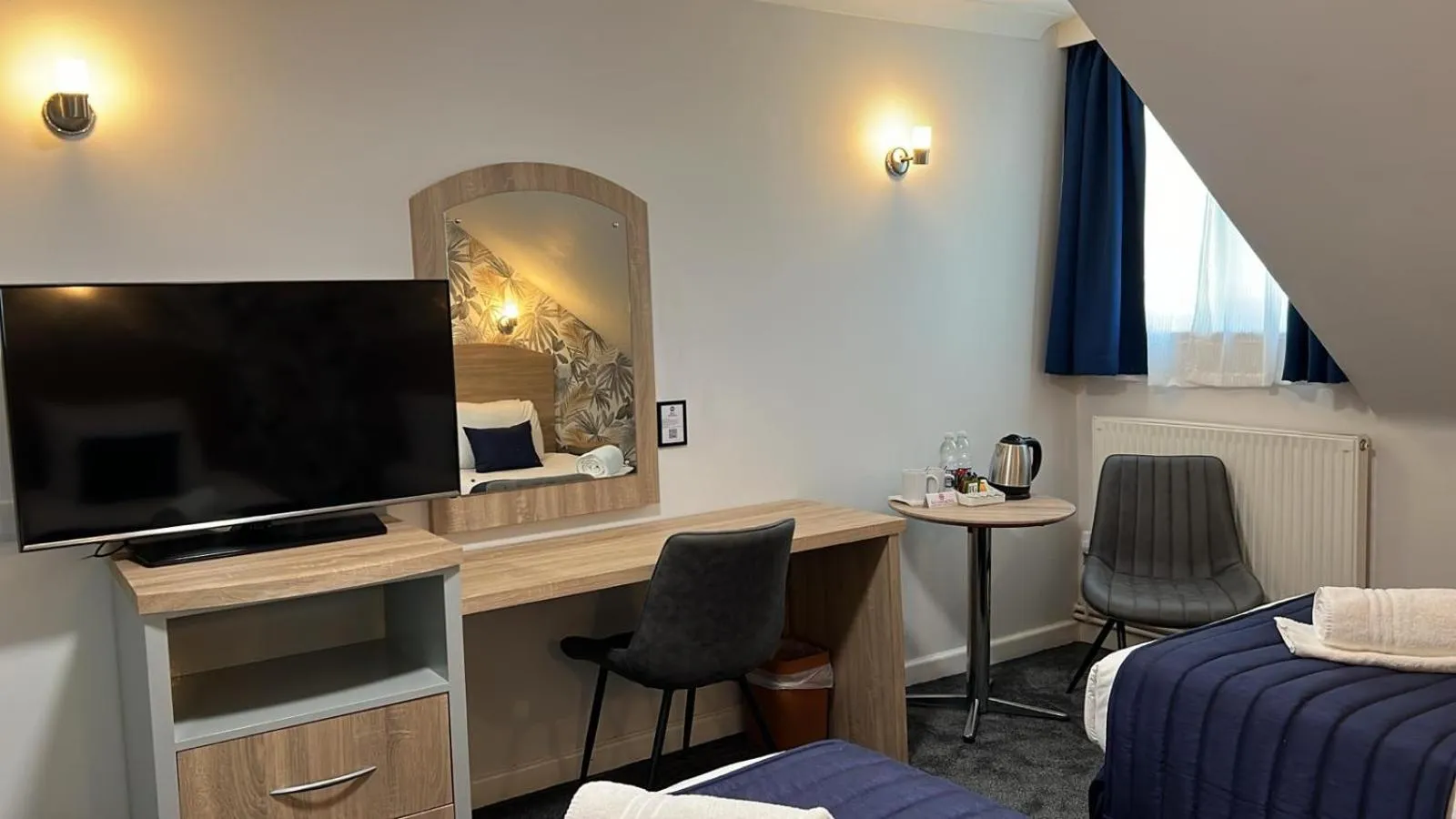 Bedroom, Bed in Best Western Andover