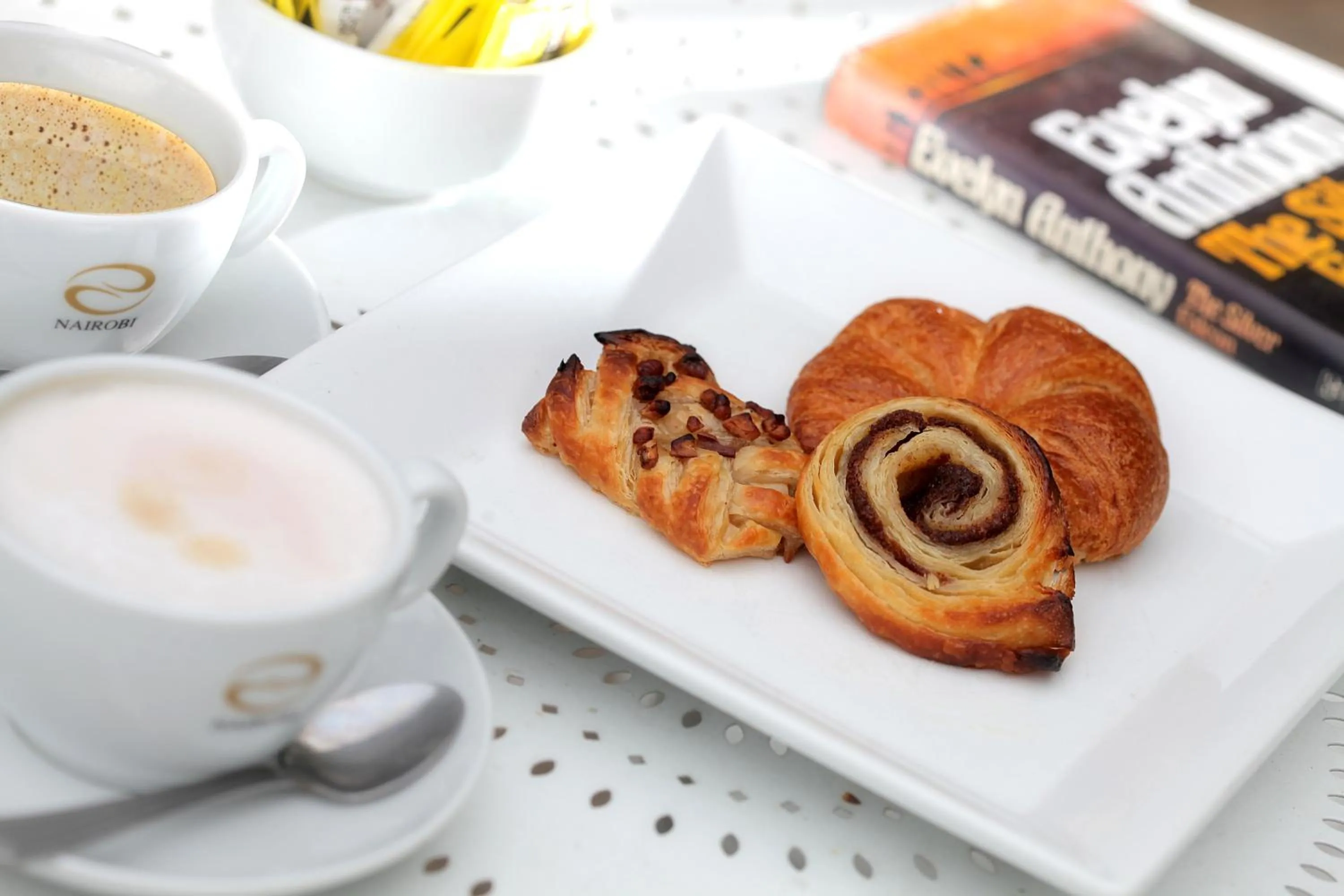 Continental breakfast in Best Western Andover