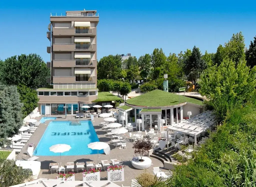 Swimming pool, Pool View in Hotel Pacific