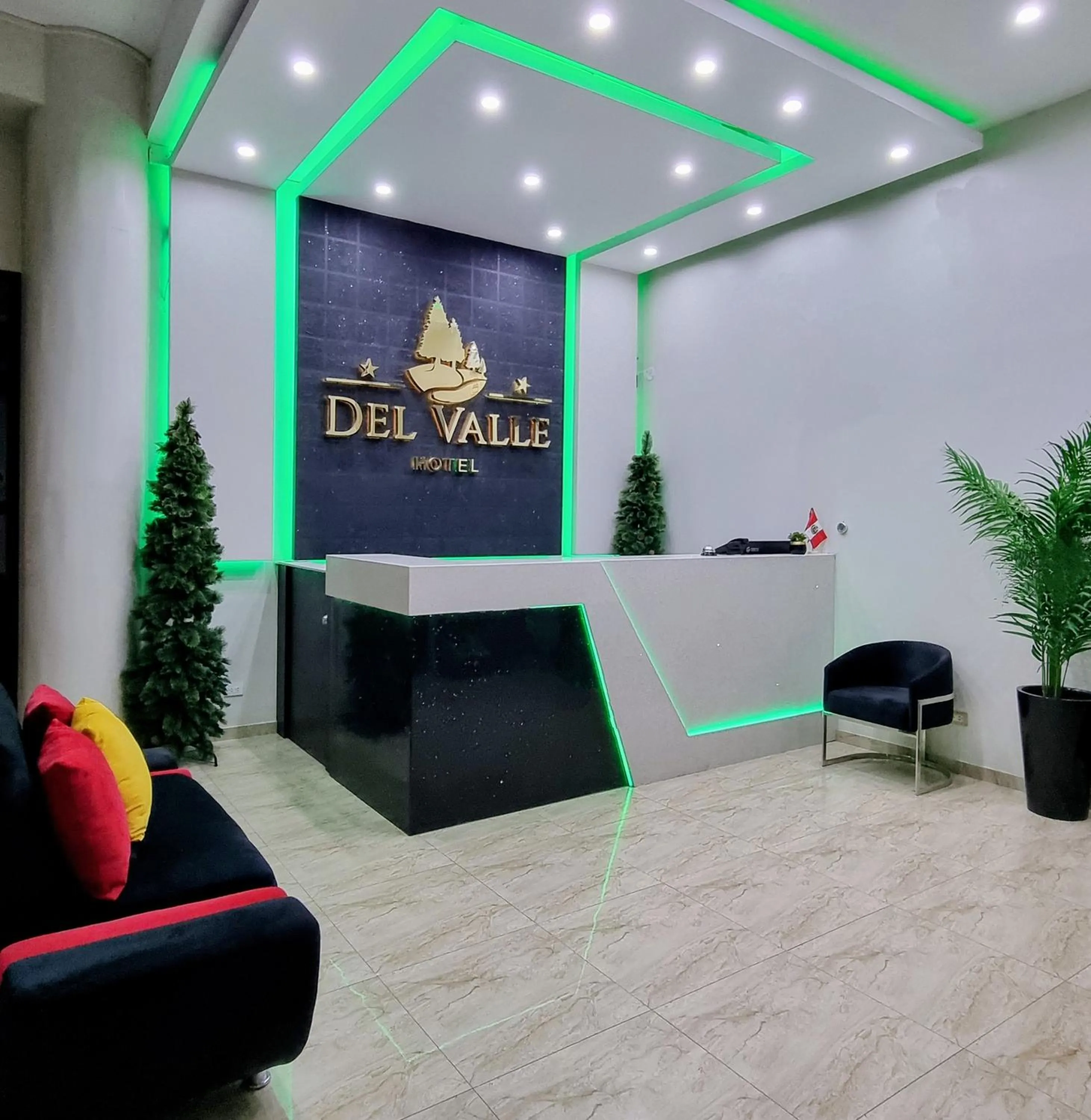 Lobby or reception in Hotel del Valle