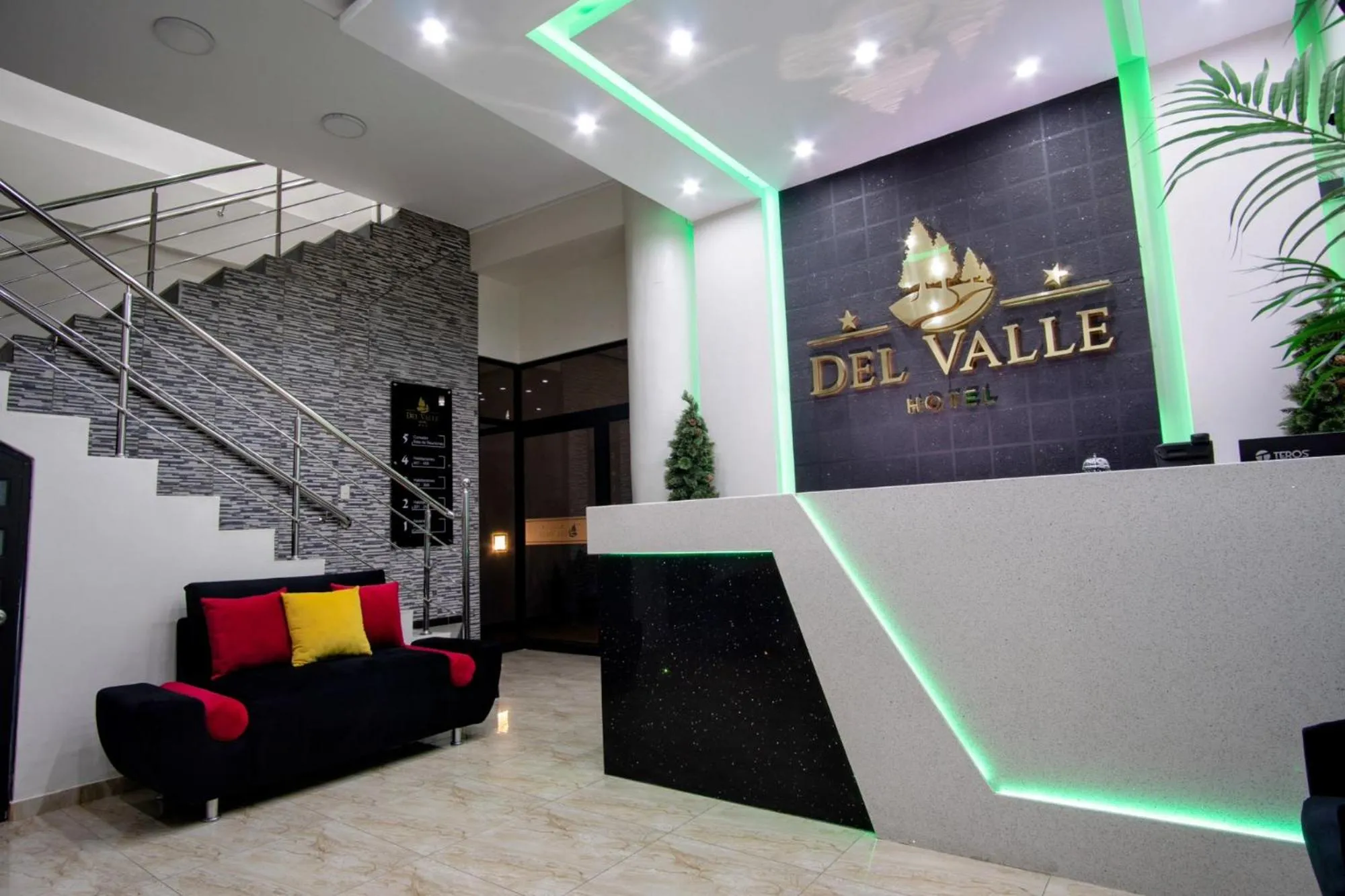 Lobby or reception in Hotel del Valle