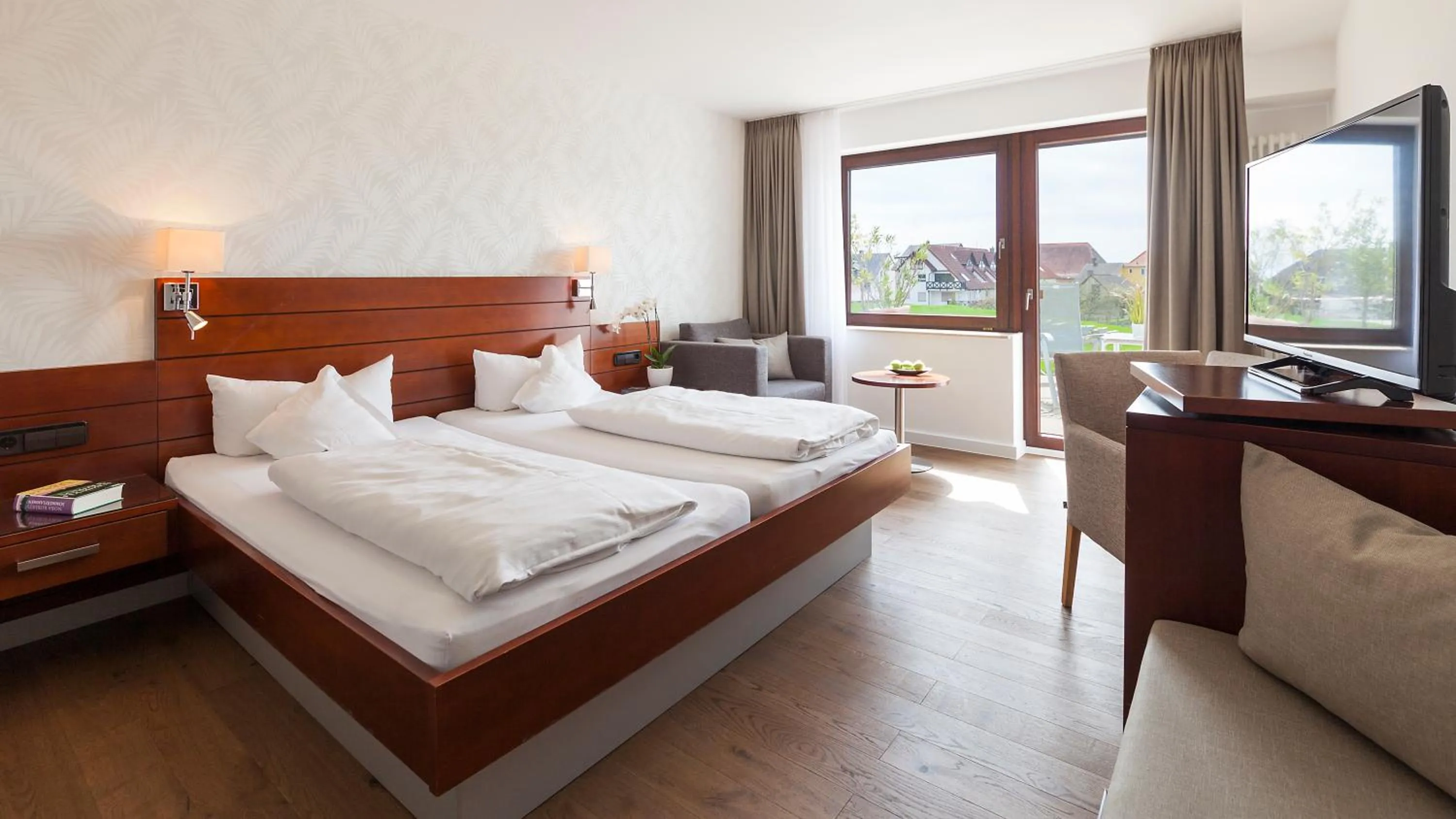 Double Room with Terrace in Hotel Restaurant Hansjakob