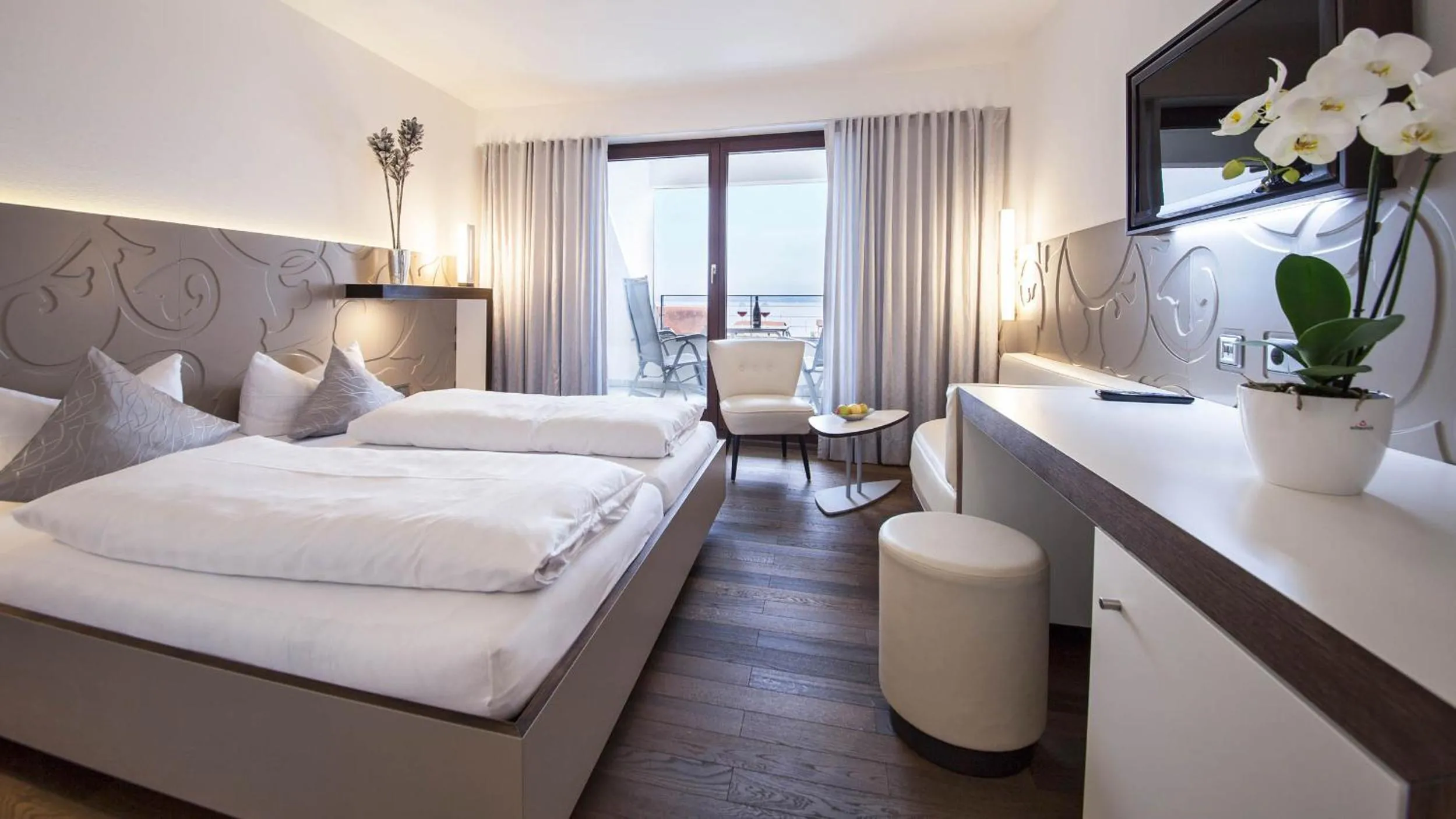 Double Room with Balcony in Hotel Restaurant Hansjakob