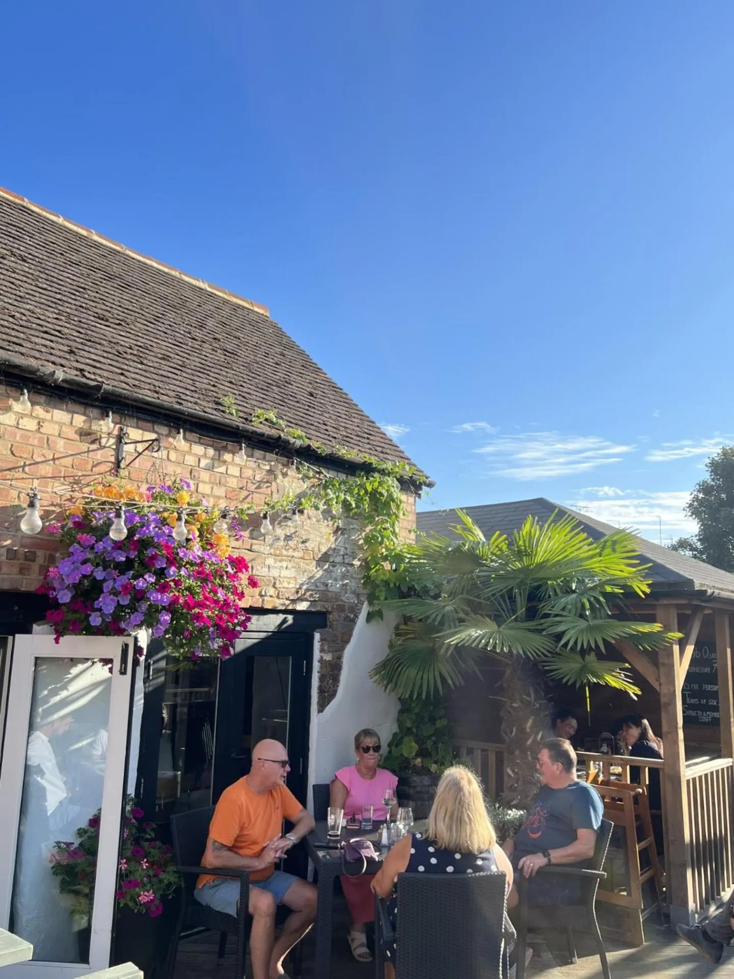 Garden in The George Inn