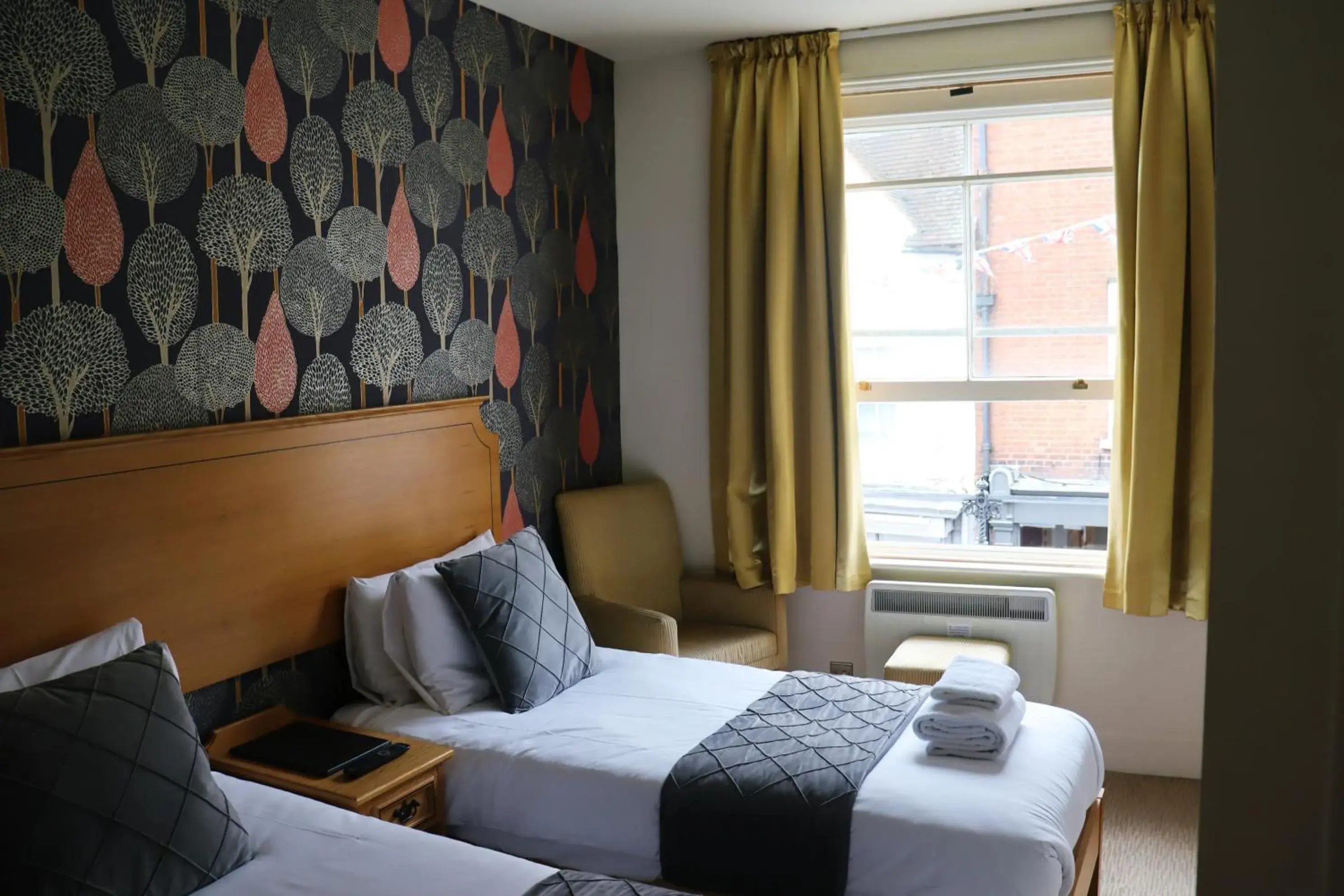 Bed in The George Inn Bed in The George Inn