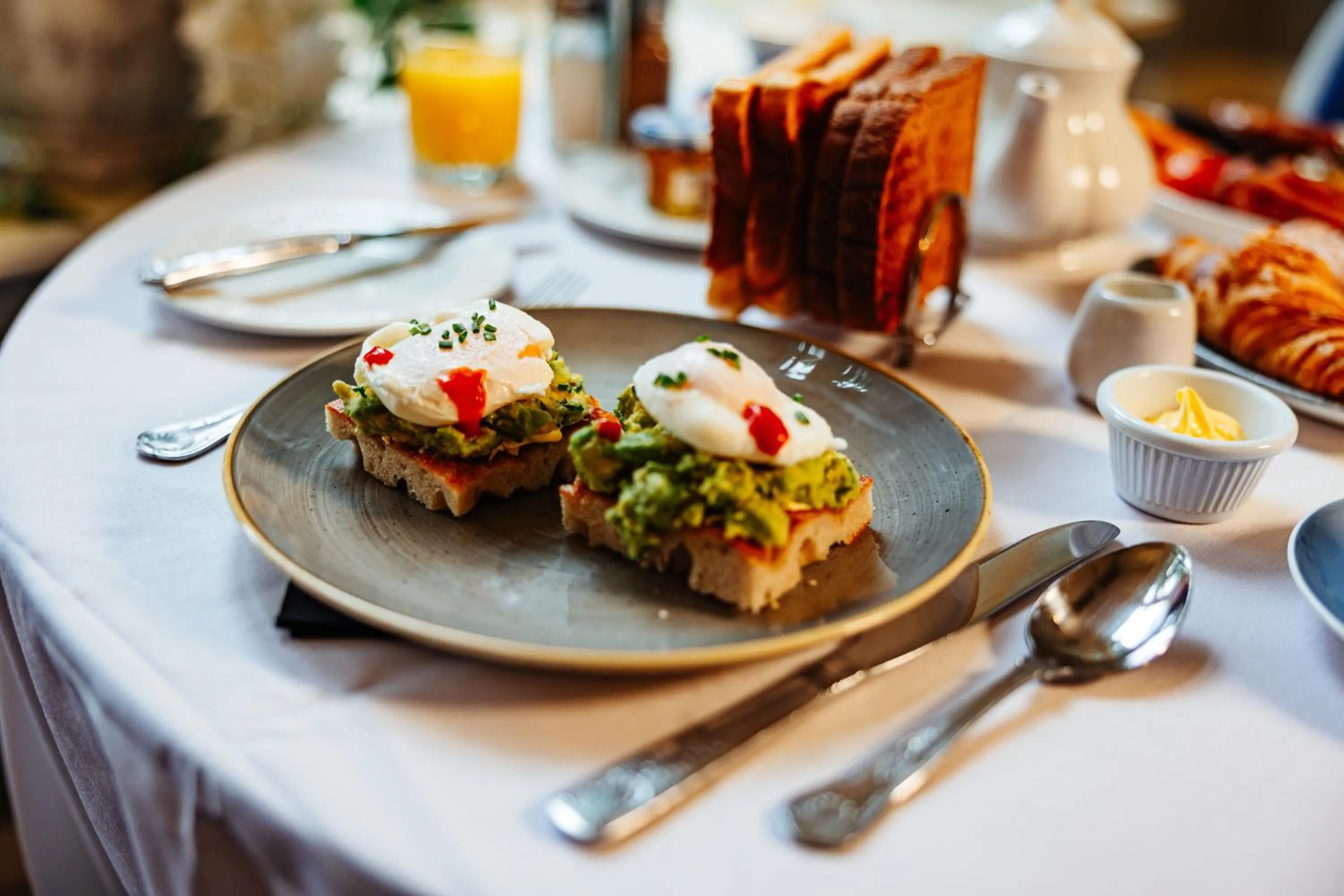 Breakfast in Woodland Manor Hotel