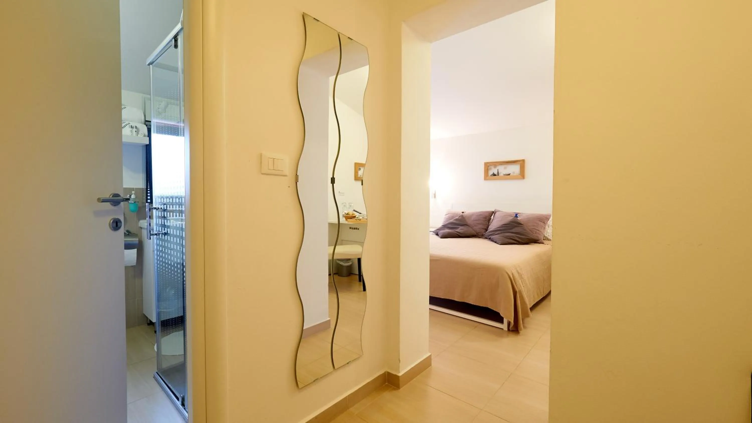 Bed in Wellness Villa Istriana
