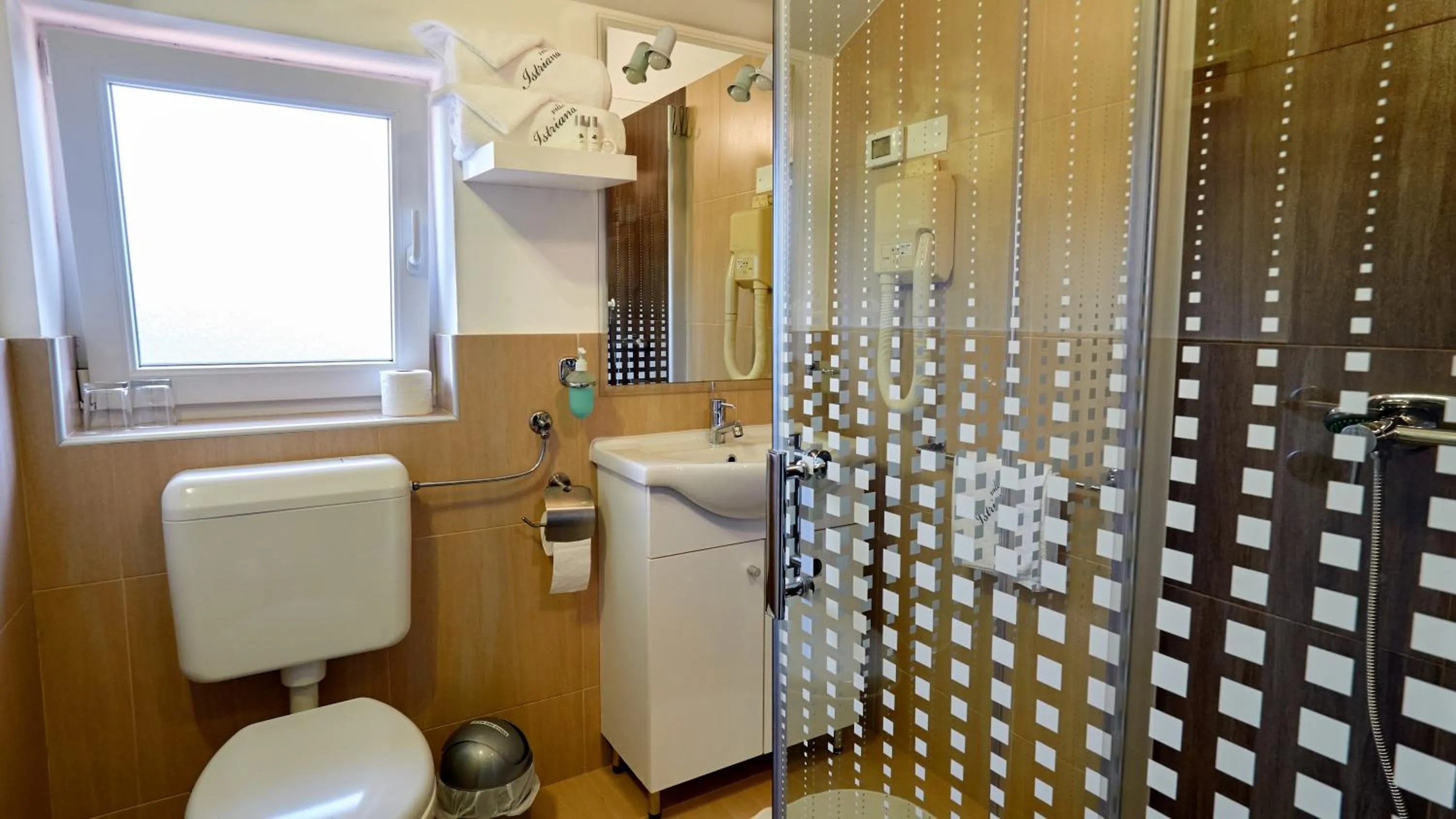 Shower in Wellness Villa Istriana