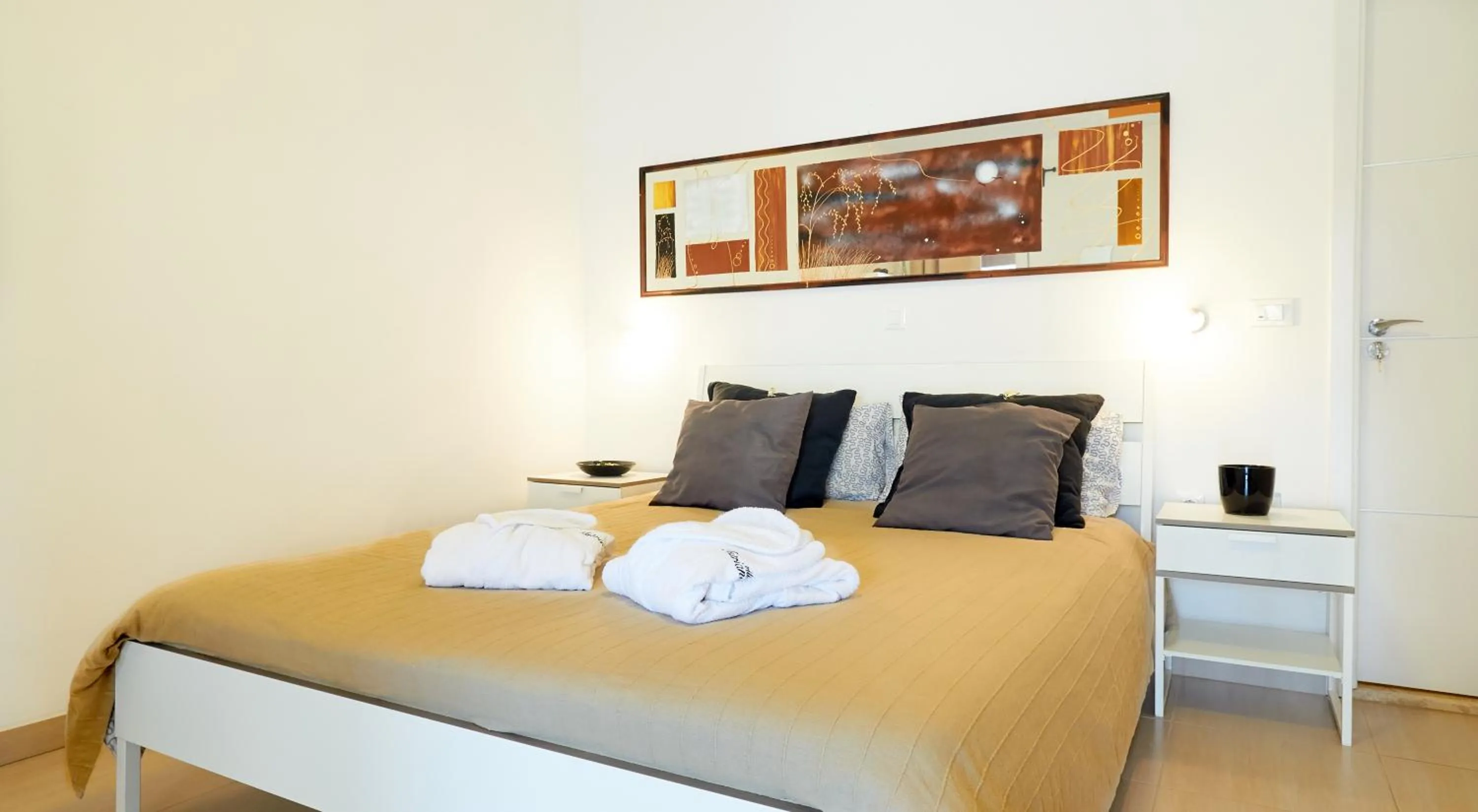 Bed in Wellness Villa Istriana