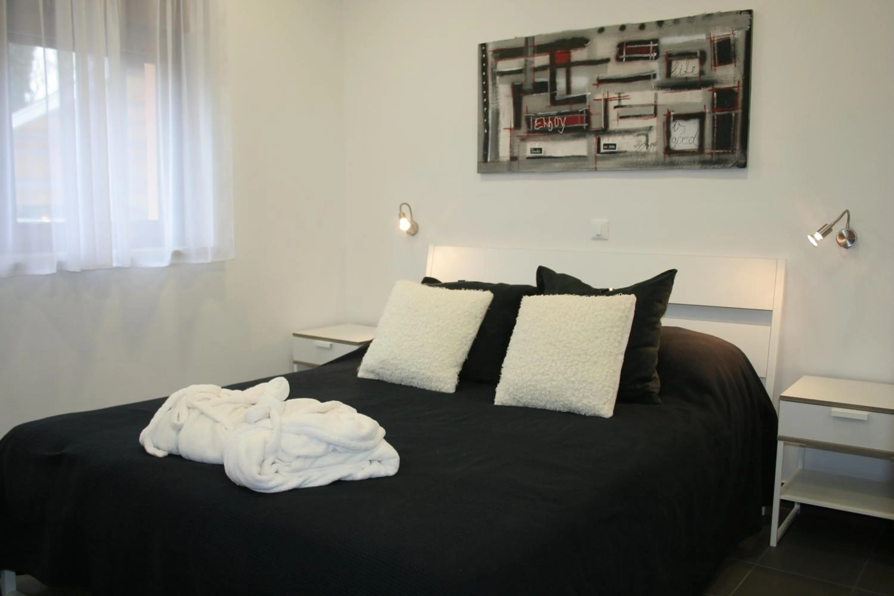 Bed in Wellness Villa Istriana