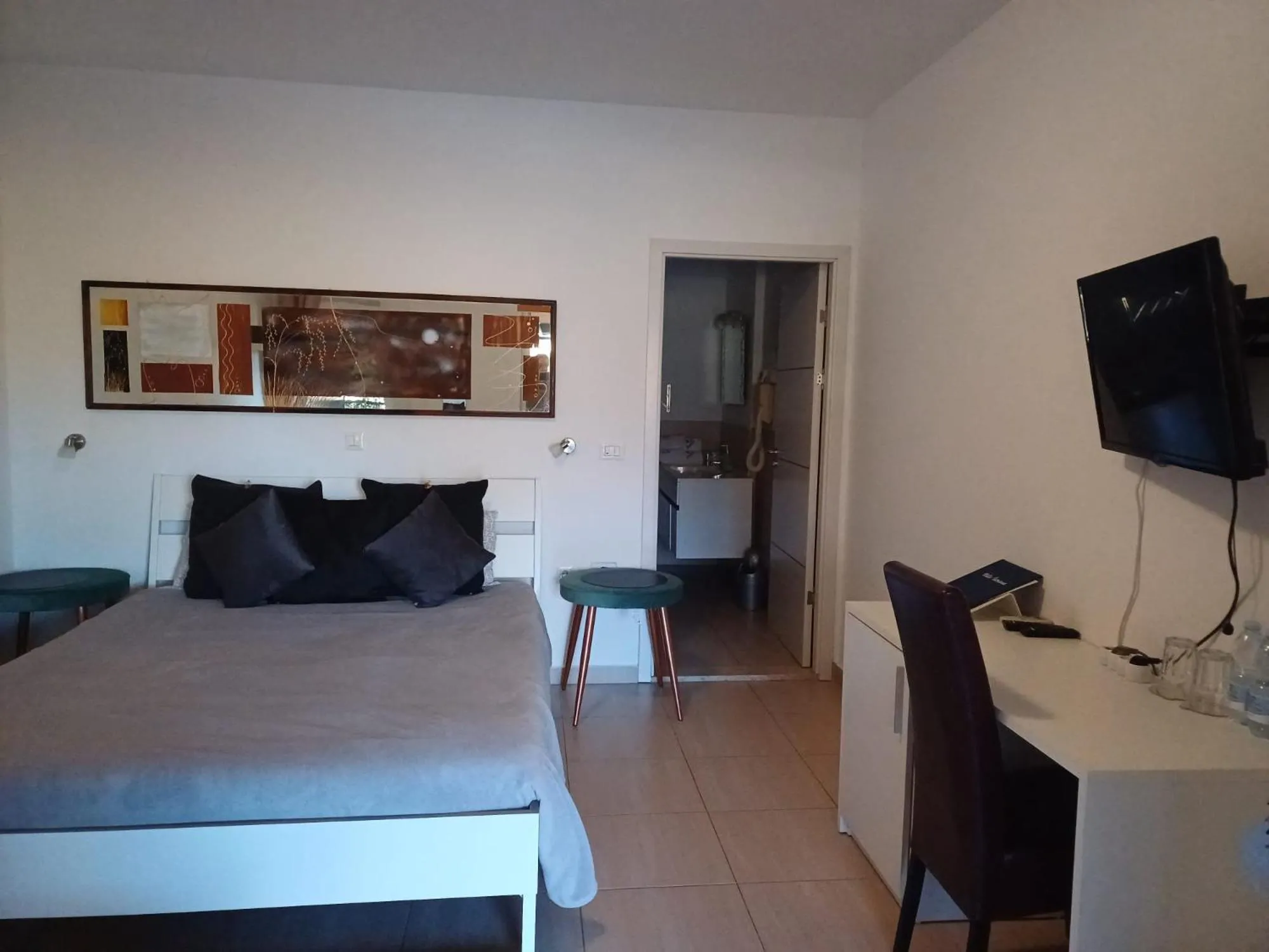 Bed in Wellness Villa Istriana