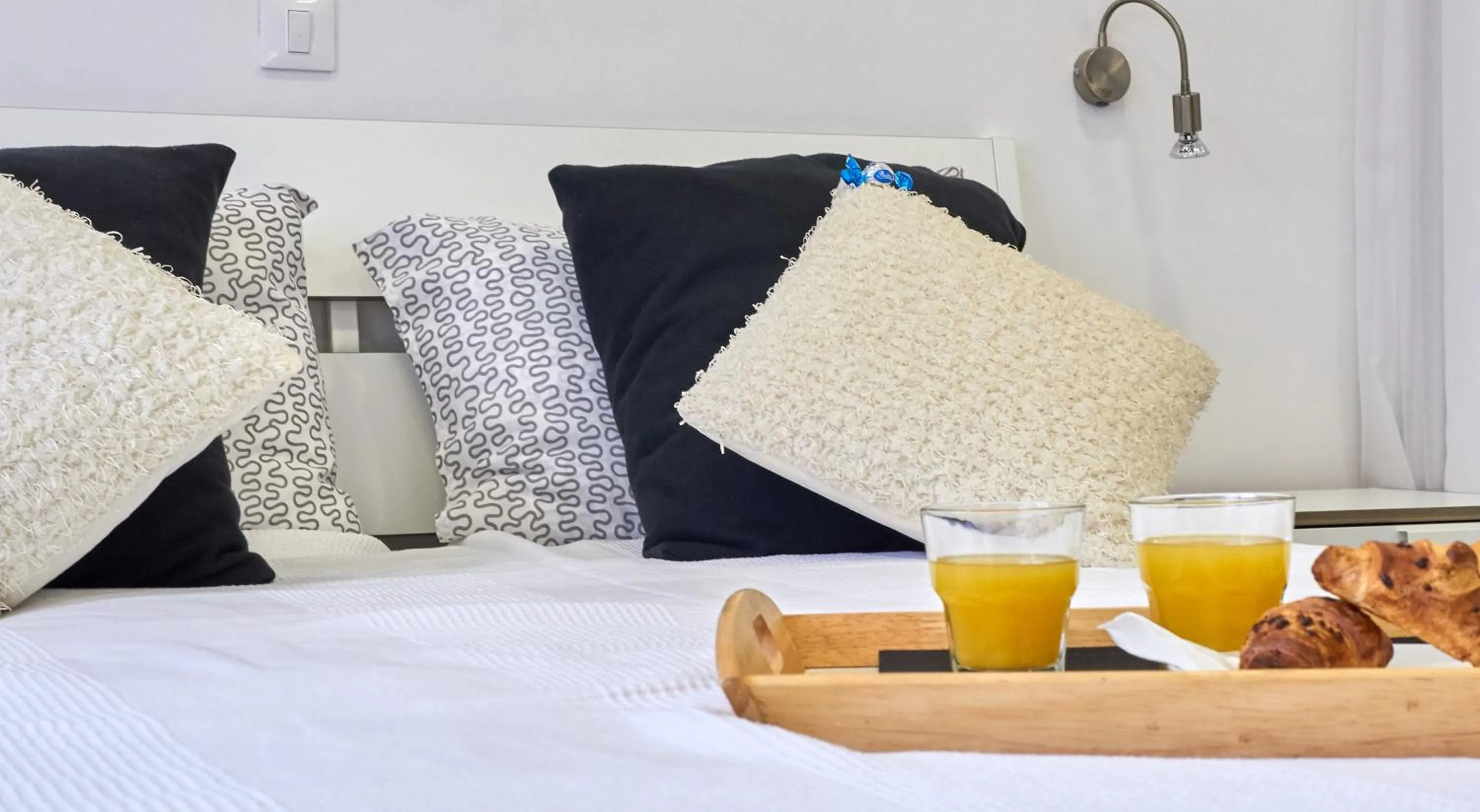 Bed in Wellness Villa Istriana
