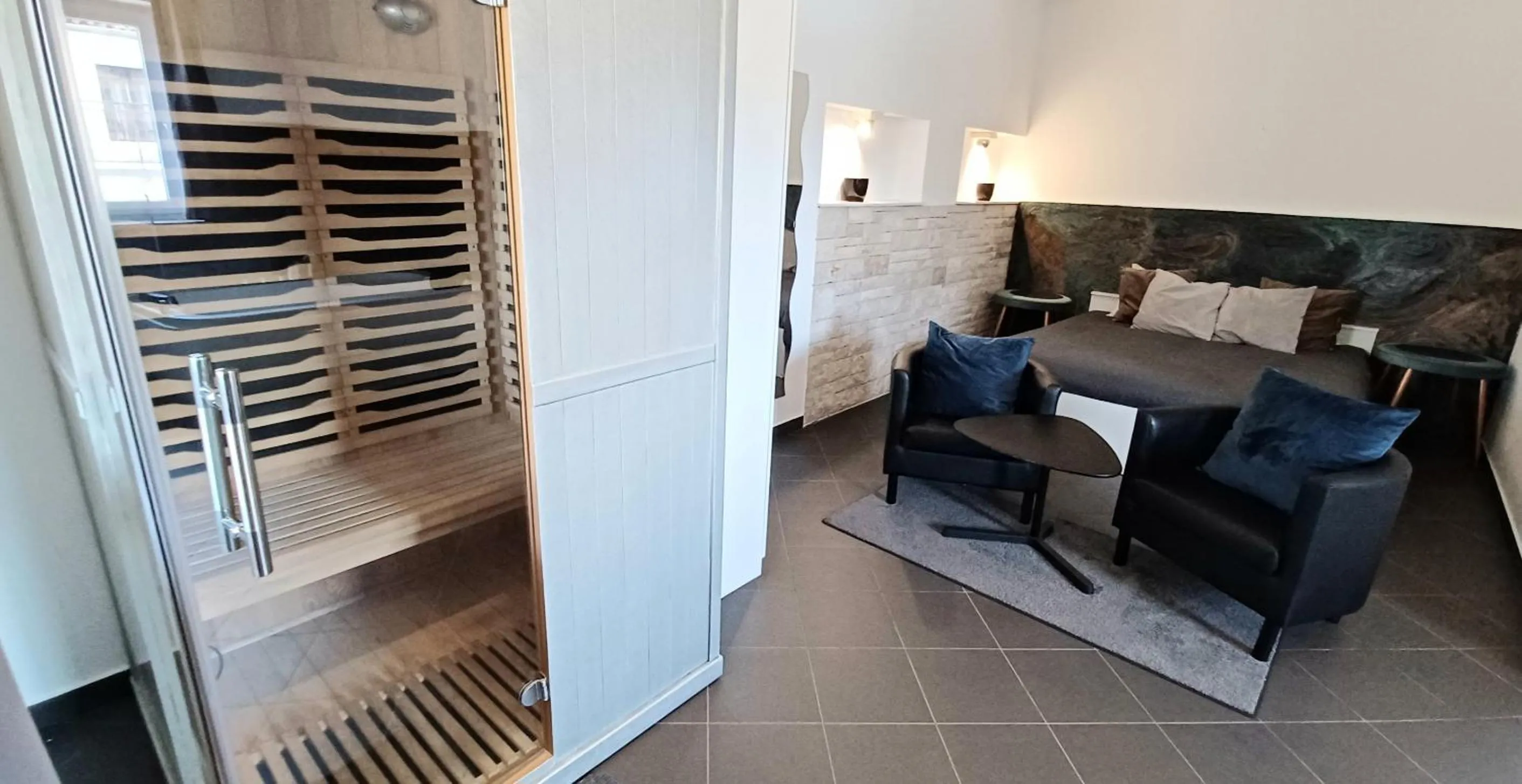 Seating area in Wellness Villa Istriana