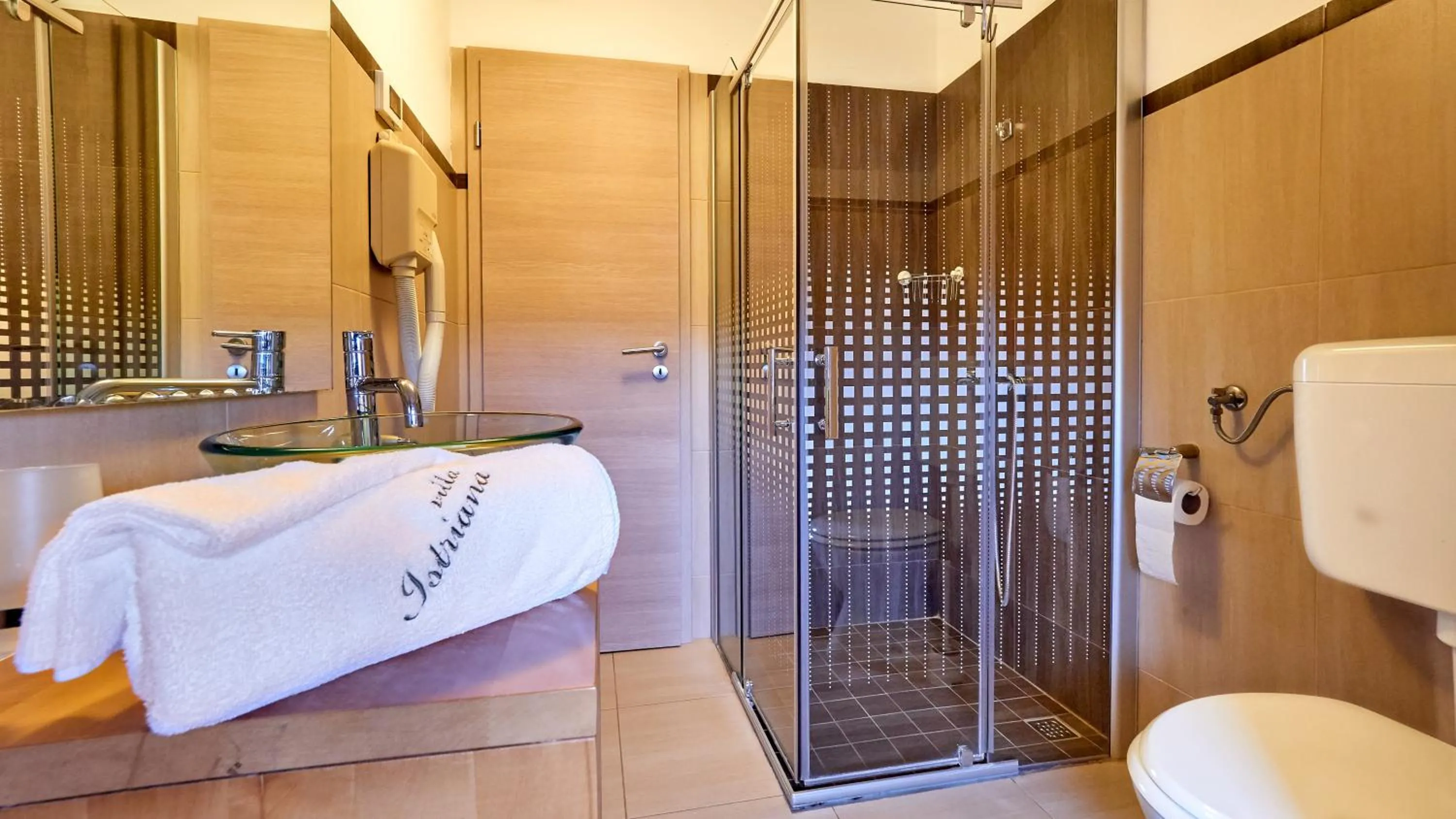 Shower in Wellness Villa Istriana