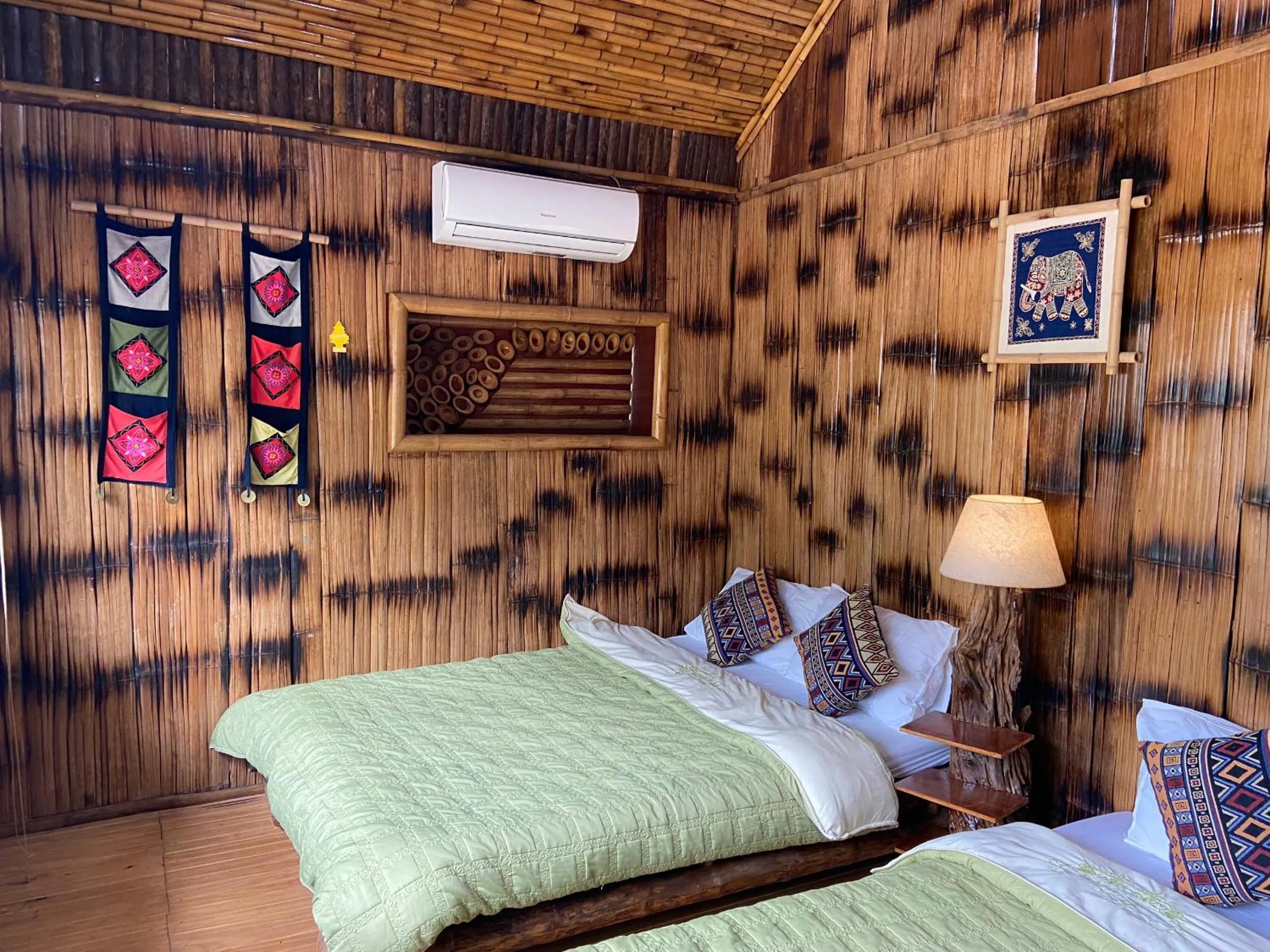 Bed in Mai Chau La Vida Homestay