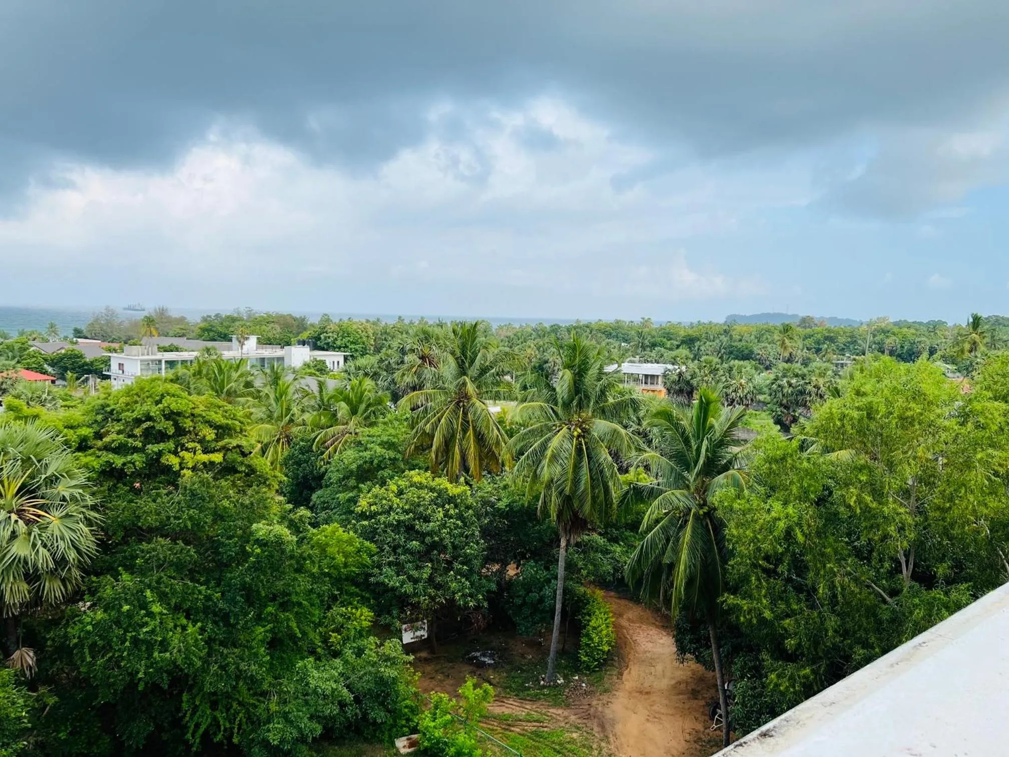 Natural landscape in Esha Beach Resort Rooms