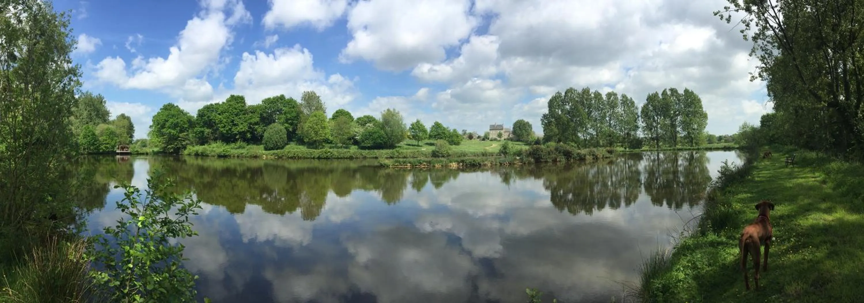 Natural landscape in Le Chateau de Claids