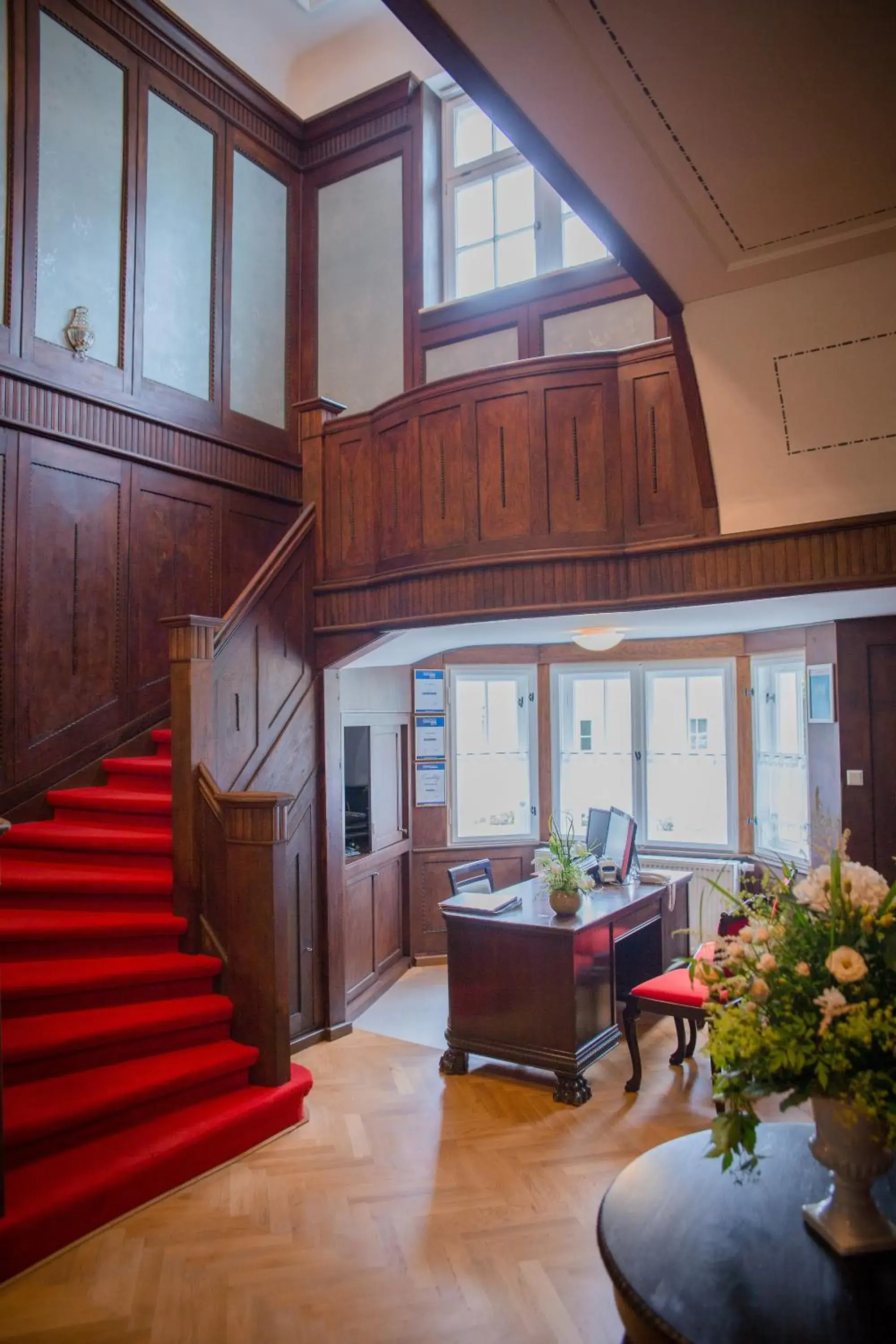 Lobby or reception in Pension Villa-Ingeborg Lobby or reception in Pension Villa-Ingeborg