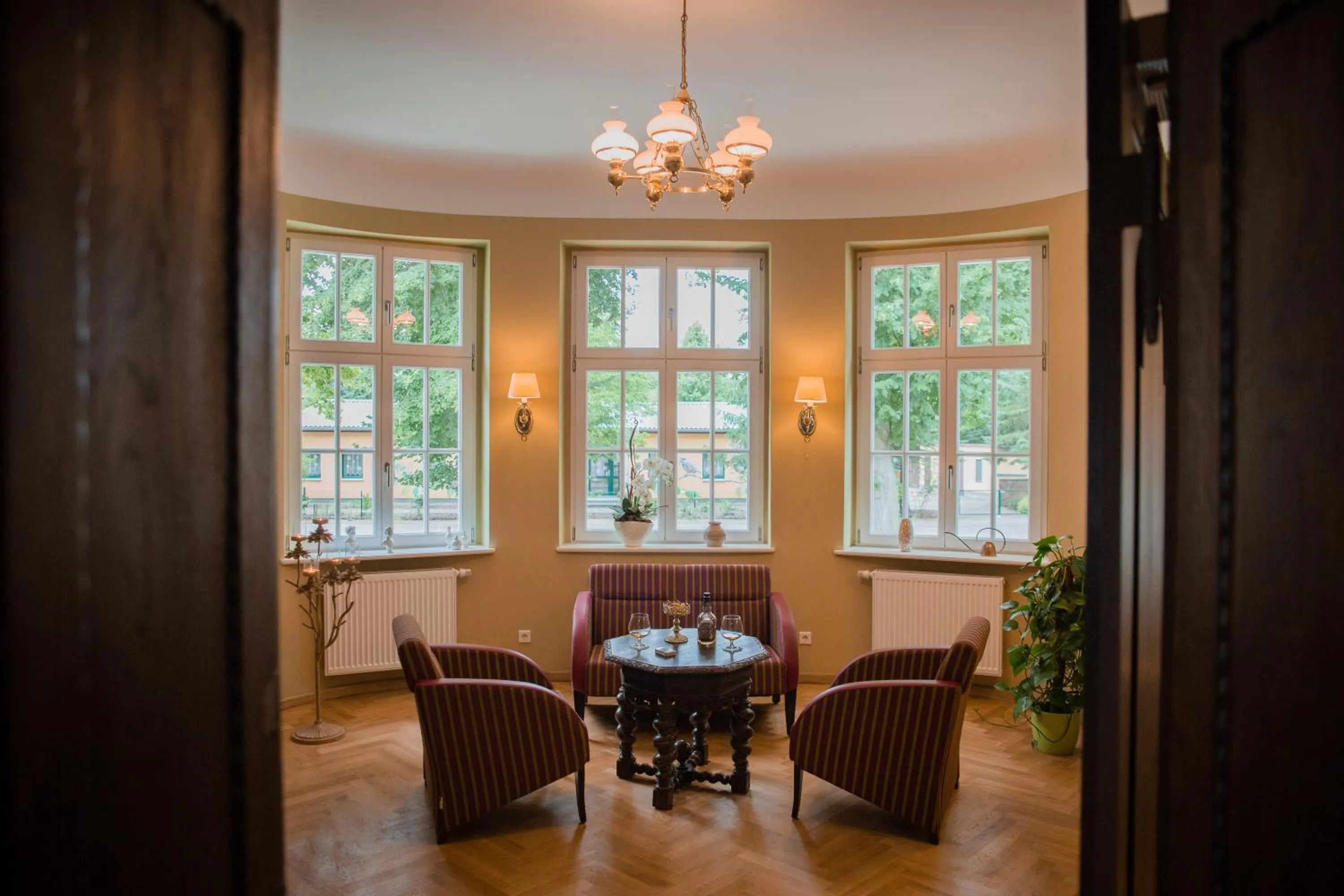 Living room in Pension Villa-Ingeborg