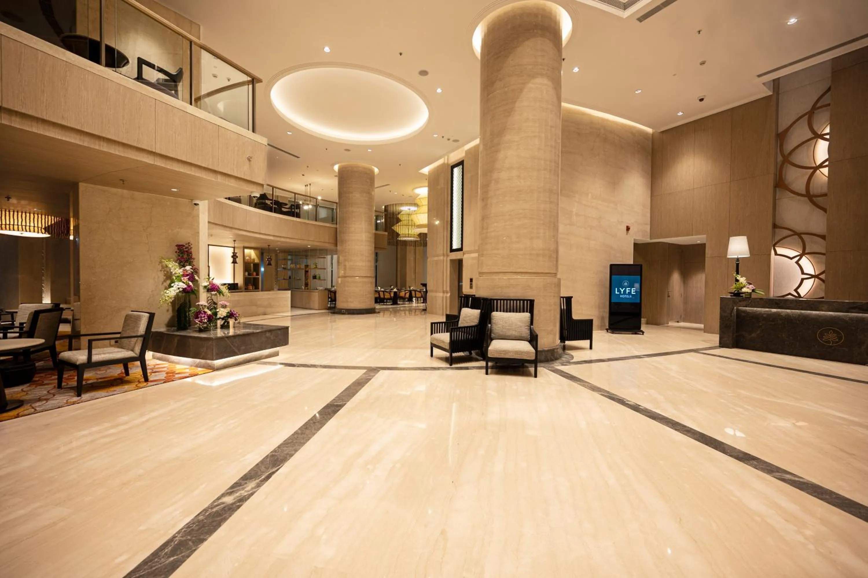 Lobby or reception in LYFE HOTEL