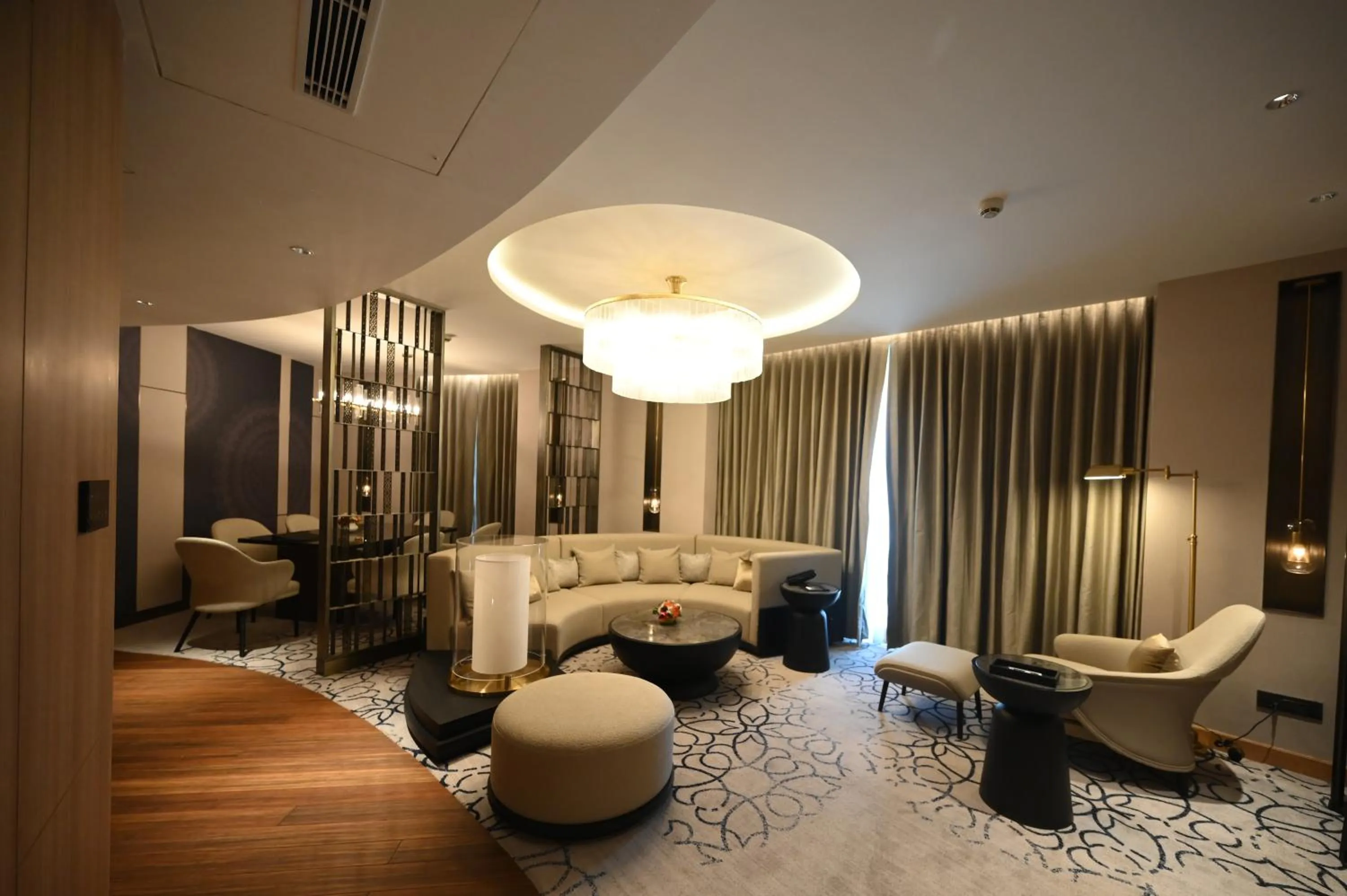 Seating area in LYFE HOTEL