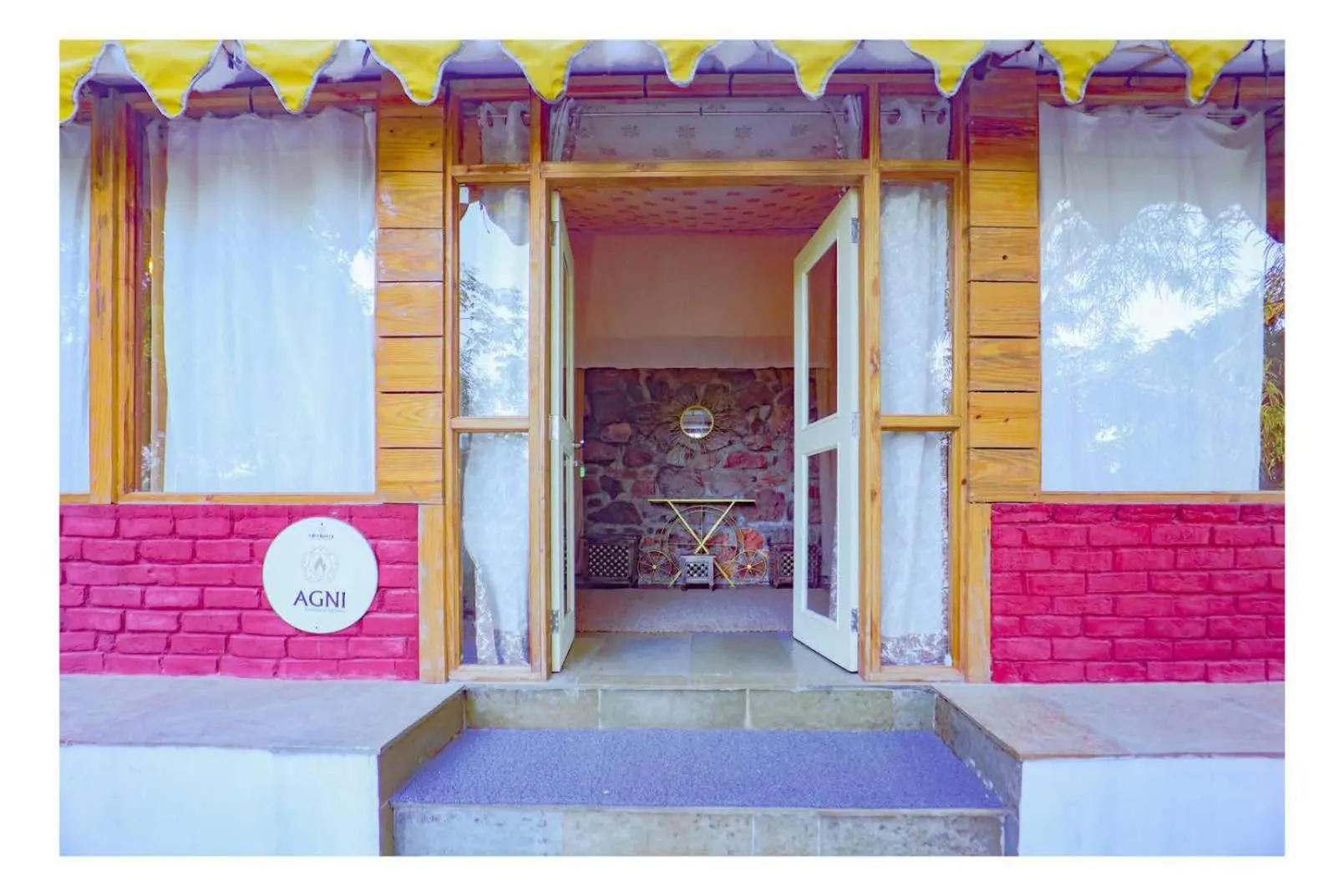 Facade/entrance in Aranya by Stories