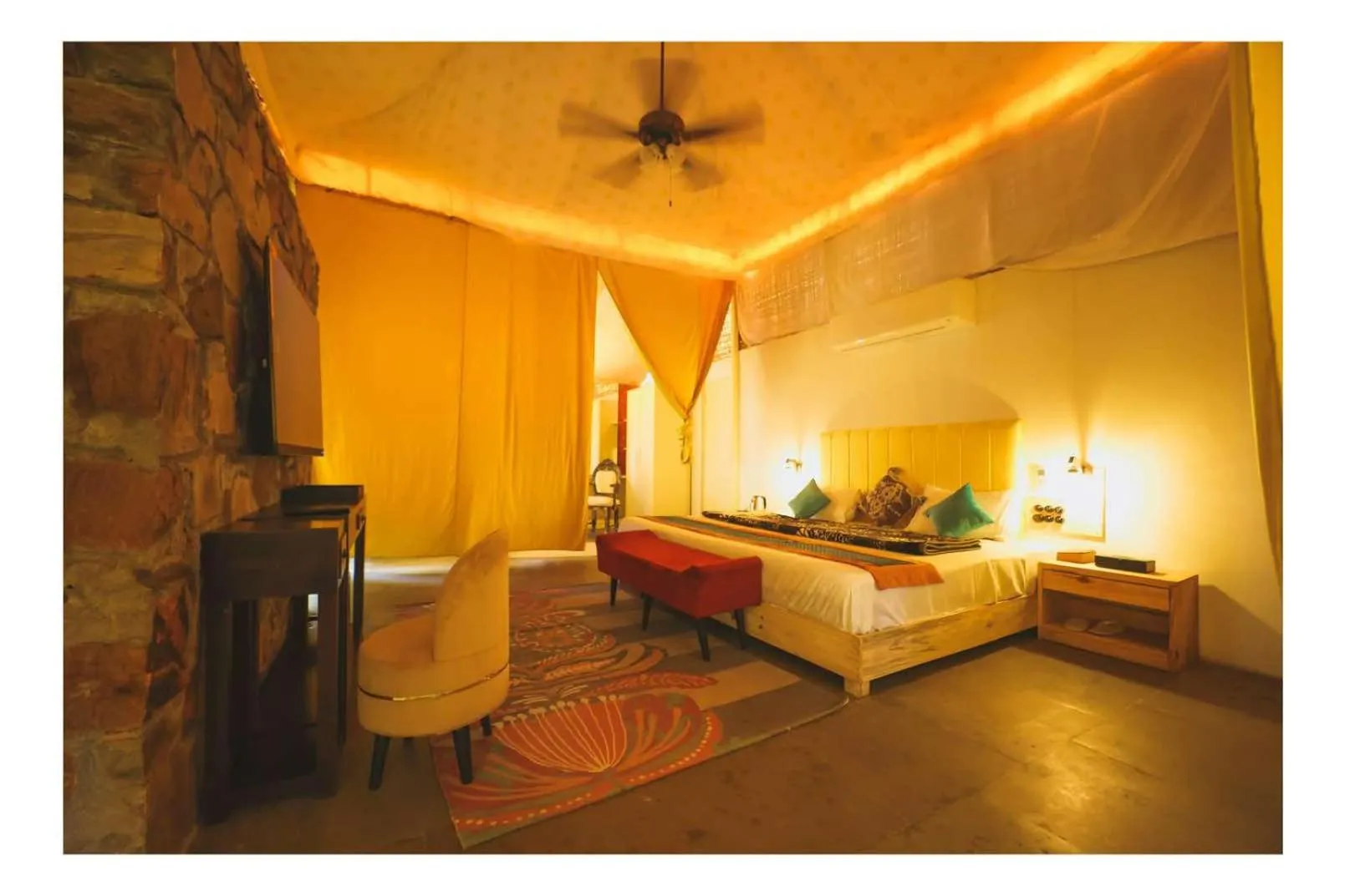 Bed in Aranya by Stories