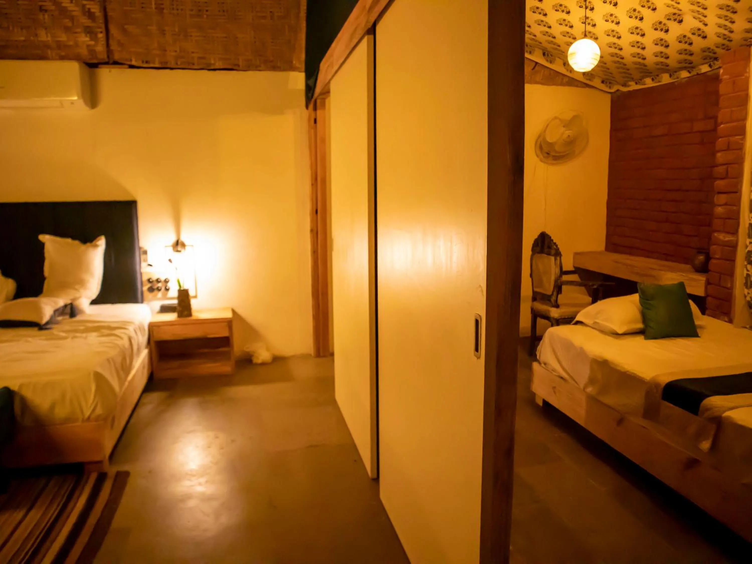 Night, Bed in Aranya by Stories