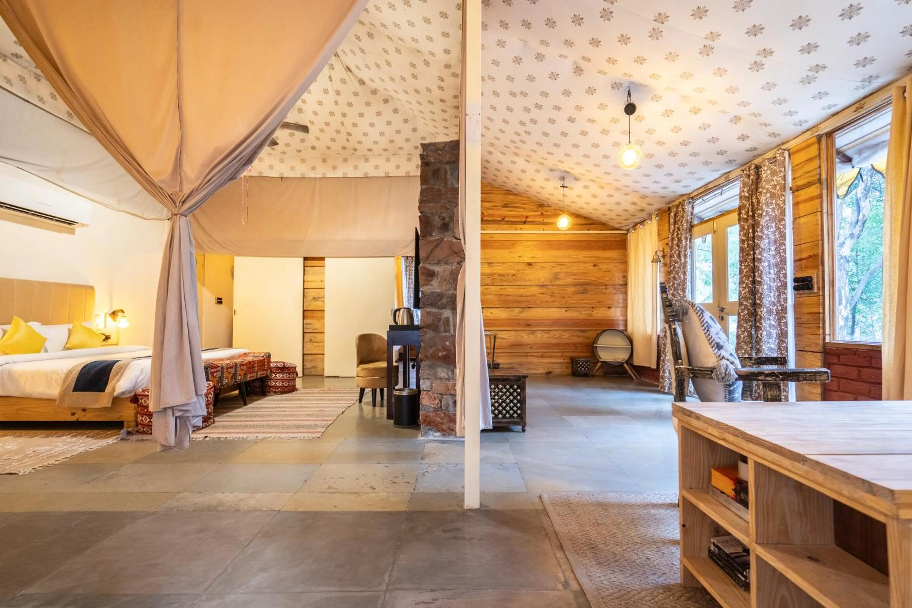 Bed in Aranya by Stories