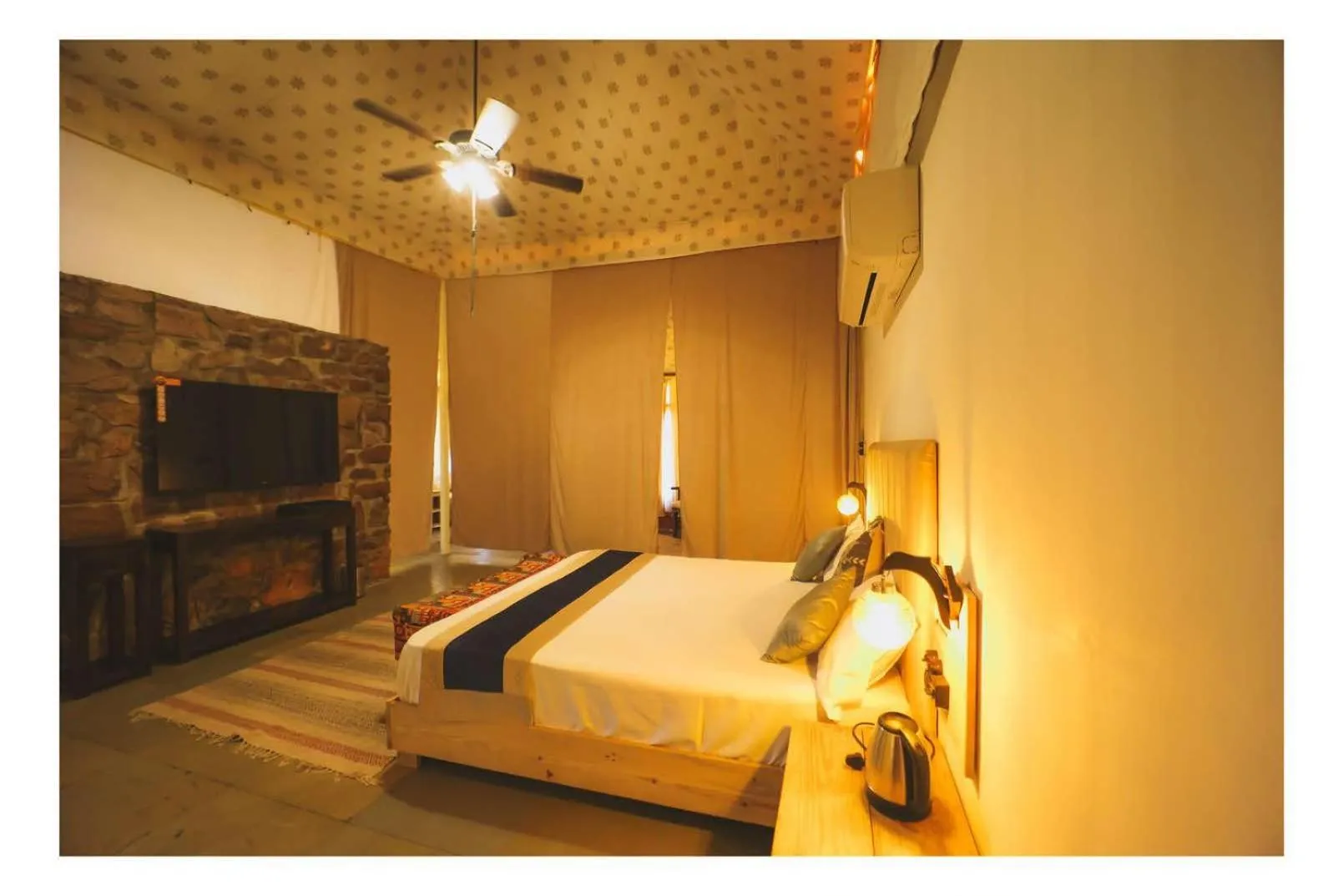 Bed in Aranya by Stories