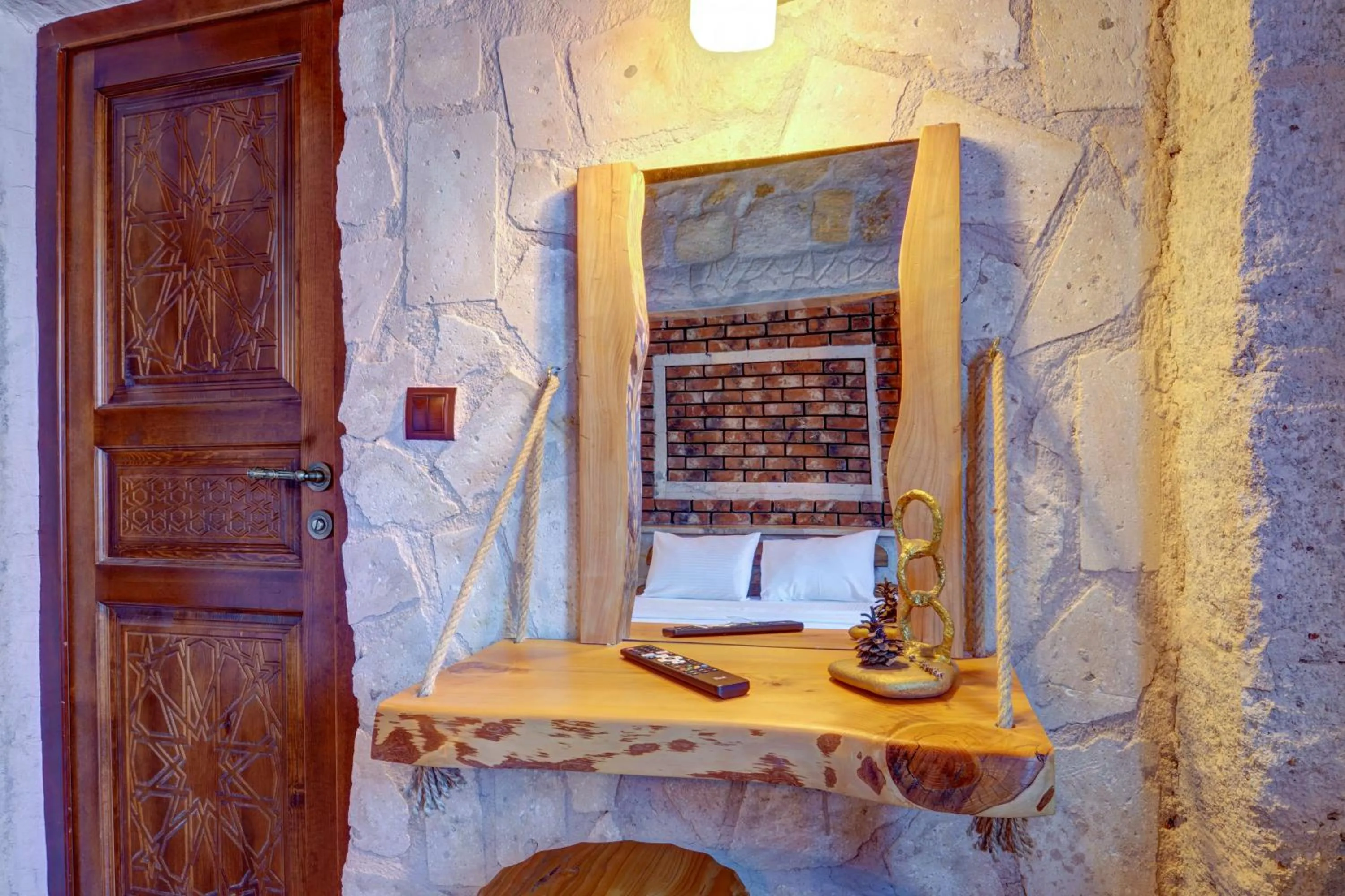 Landmark view in Ceran Stone House