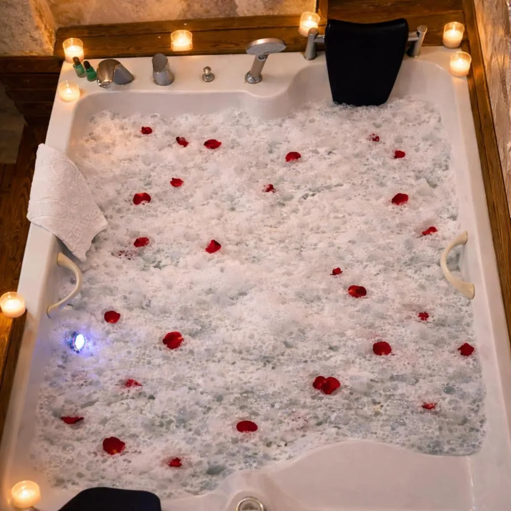 Bathroom in Ceran Stone House
