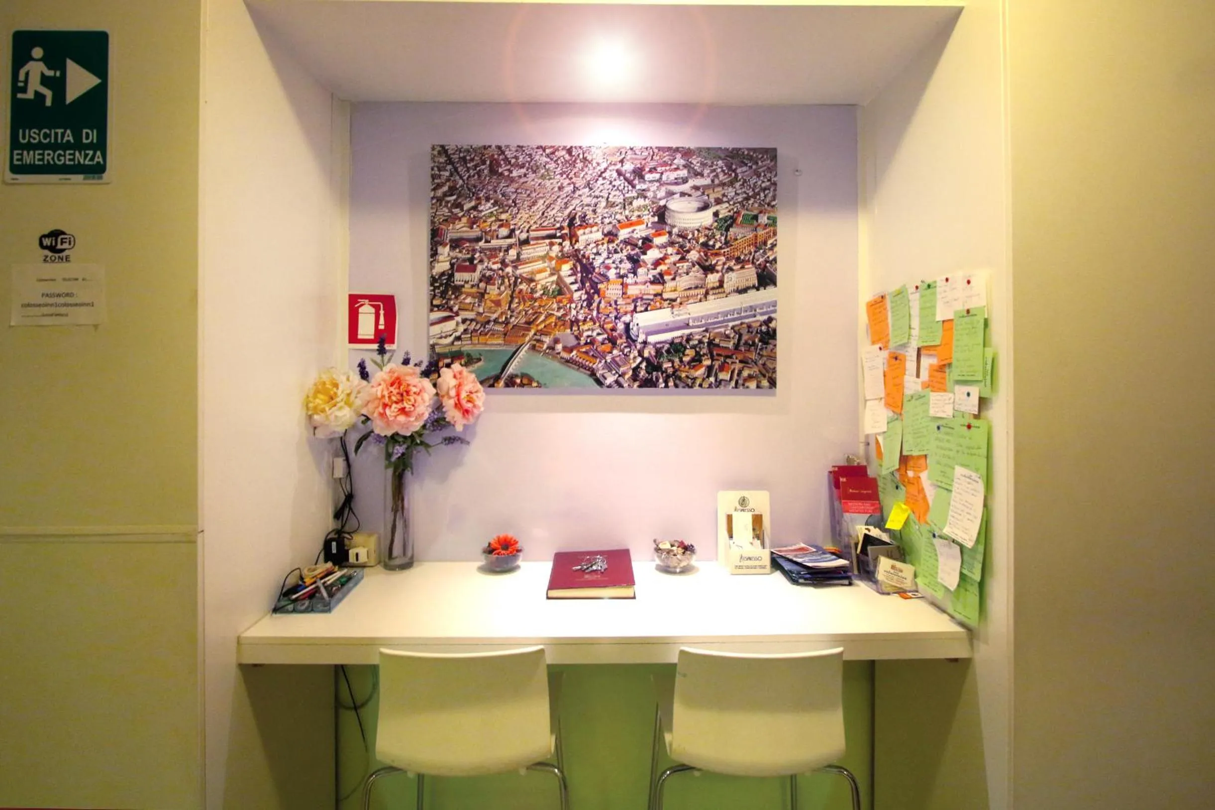 Lobby or reception in Colosseoinn