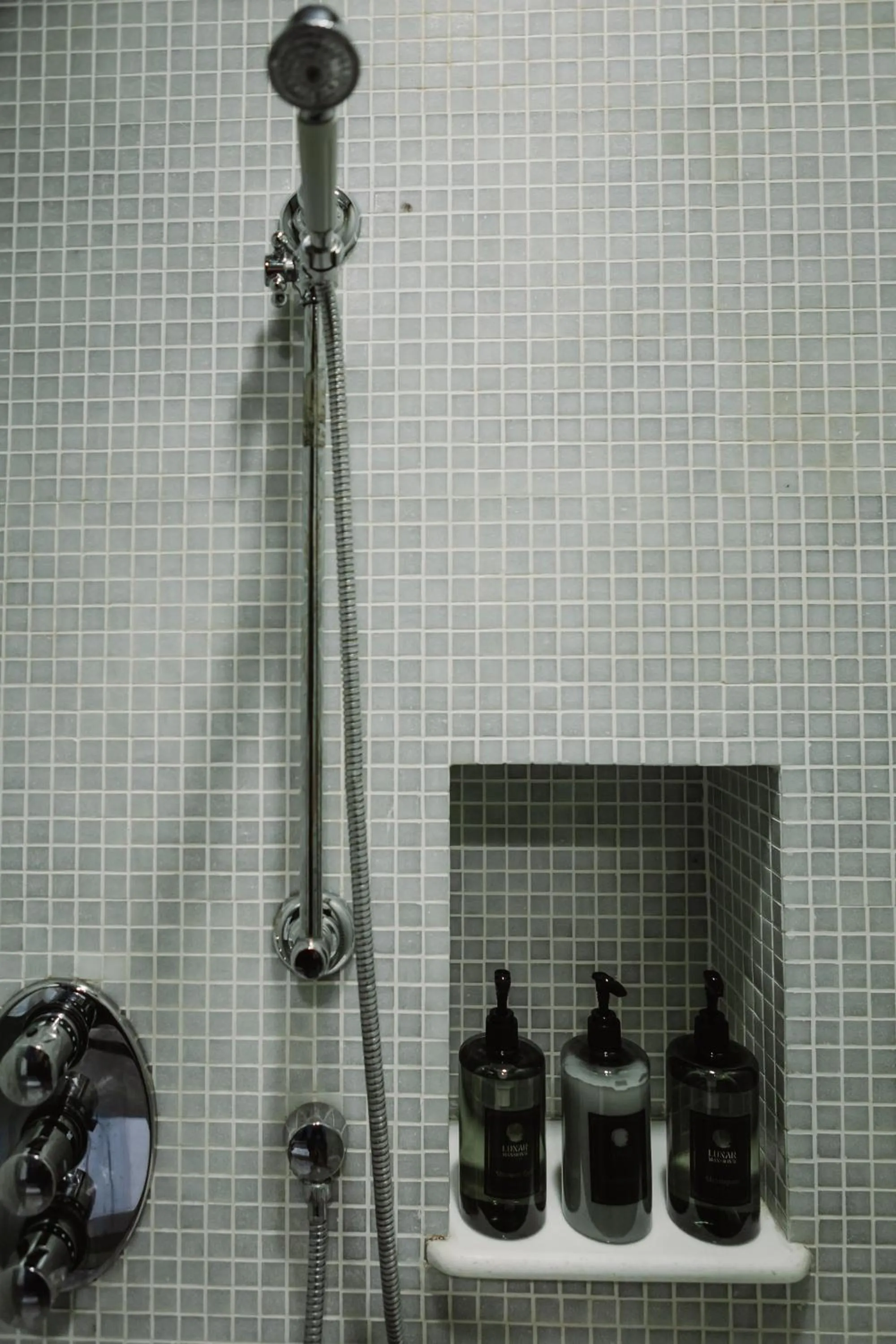 Shower in Lunar Mansion Hotel