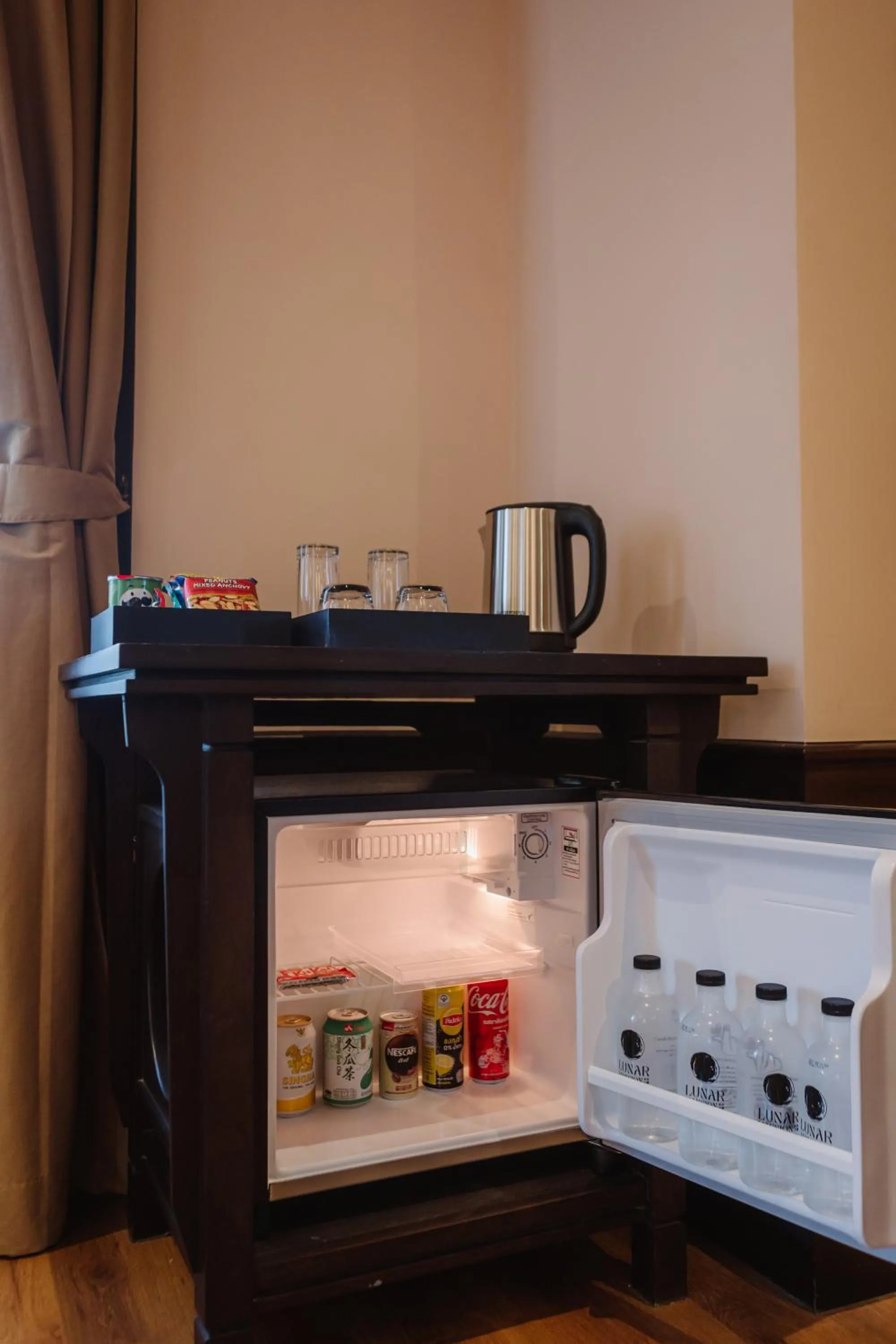 minibar in Lunar Mansion Hotel